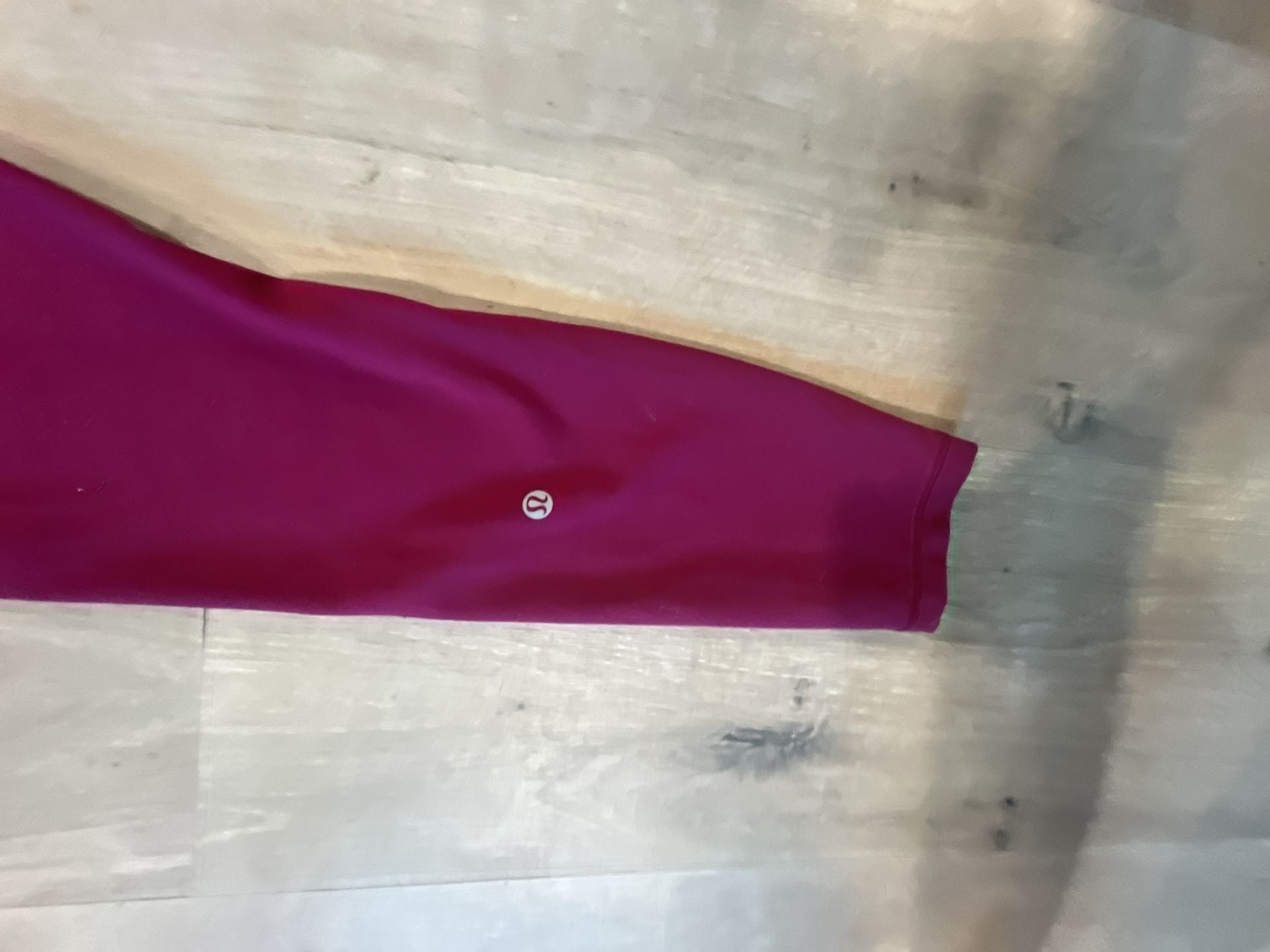 Lululemon Wunder Train High-Rise Crop 23 Magenta Pink Leggings 4