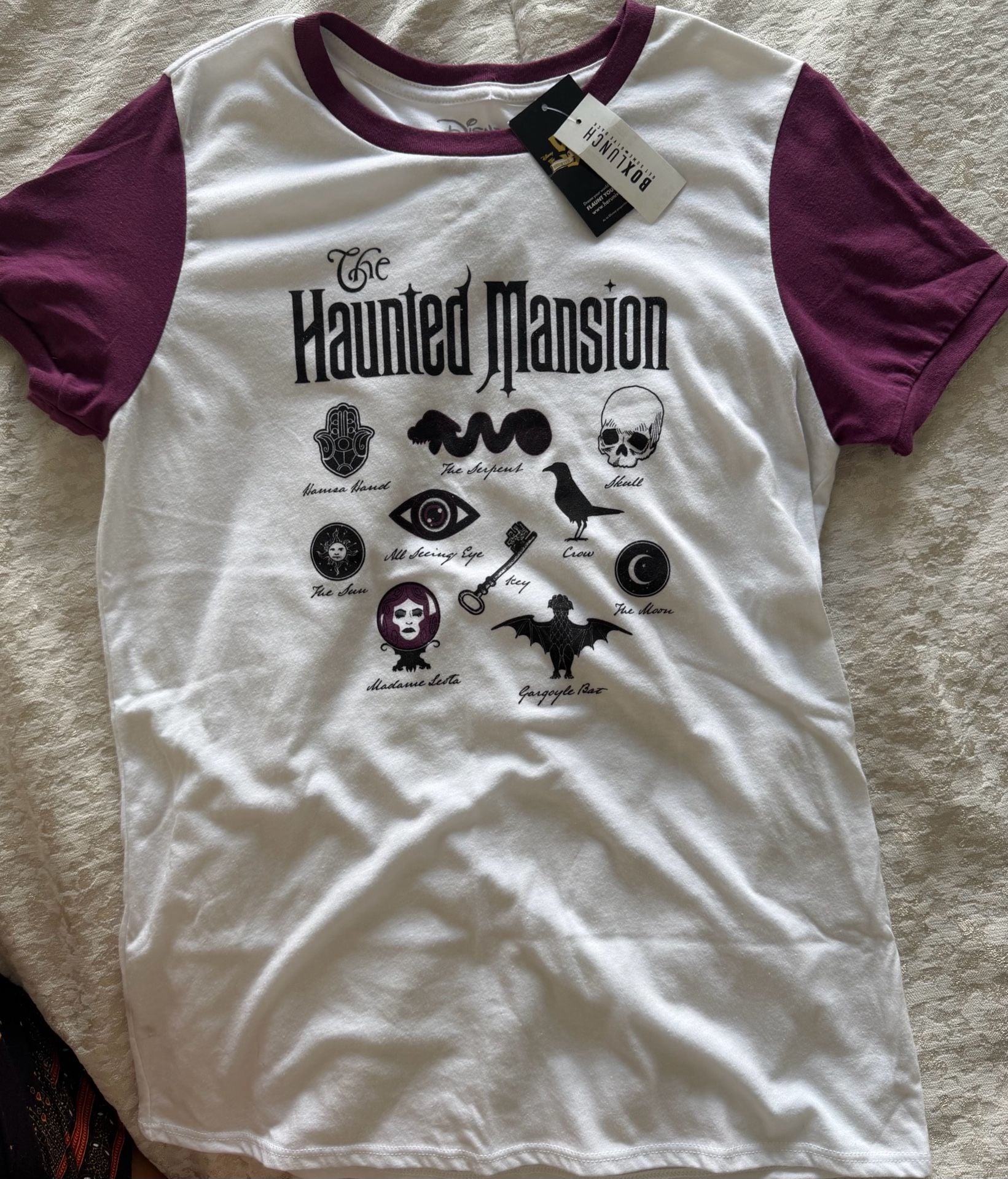 Our Universe Disney The Haunted Mansion Size MD Raglan T-Shirt 2