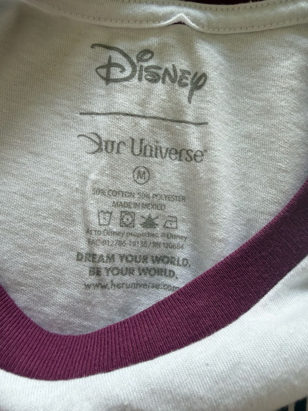 Our Universe Disney The Haunted Mansion Size MD Raglan T-Shirt 4