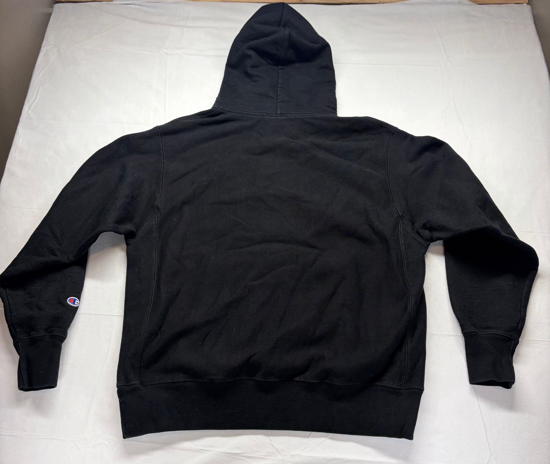 Champion Reverse Weave Idaho State Hoodie Size Large Black Pullover 5