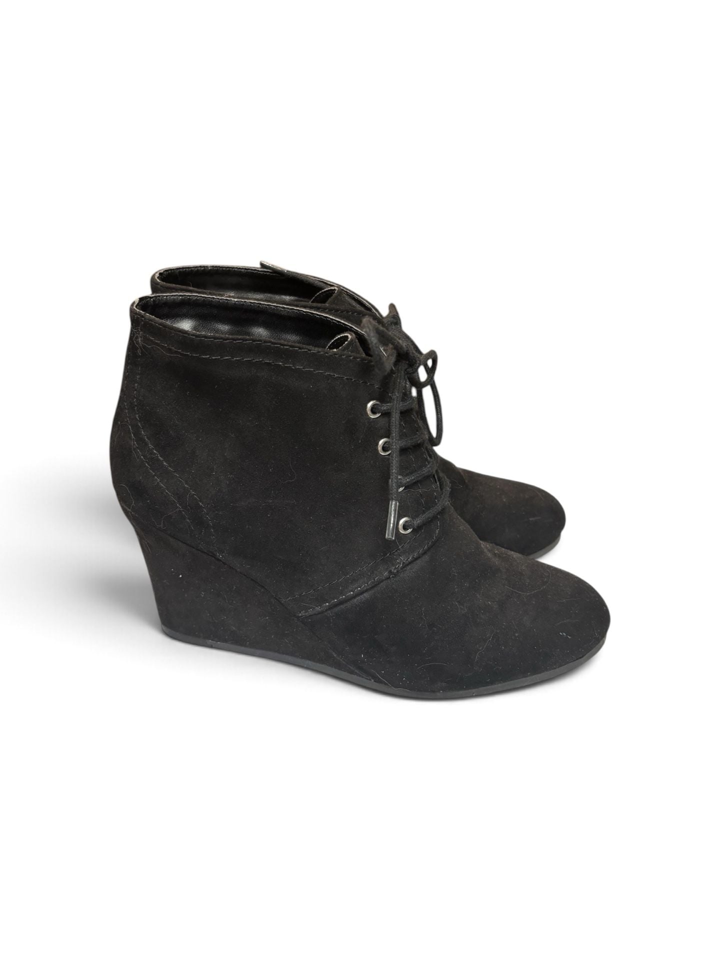 Aerosoles Lexie Size 8.5 M Black Suede Bootie 4