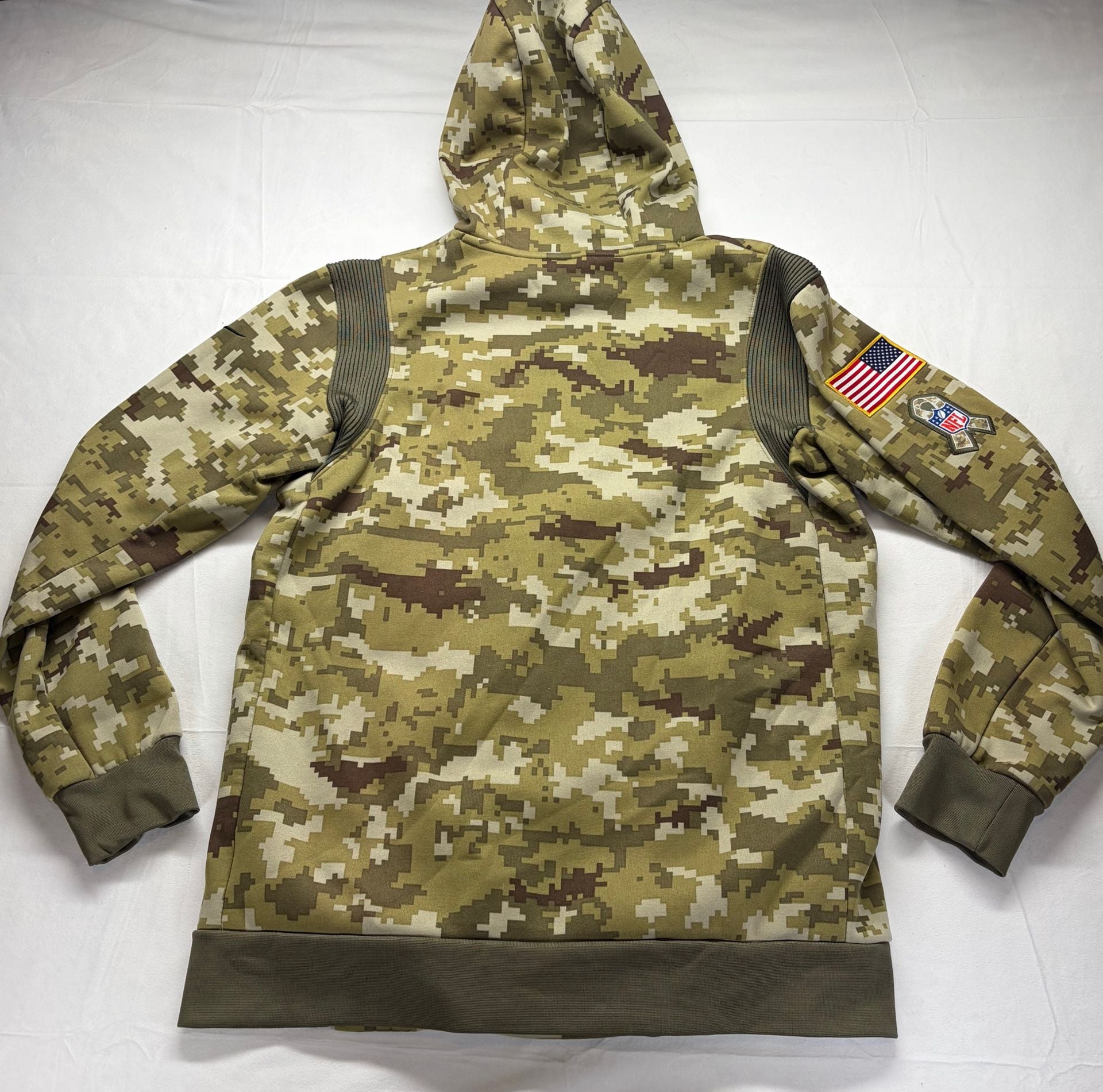 Nike Baltimore Ravens Salute To Service Hoodie Digital Camo NFL On-Field Medium 9
