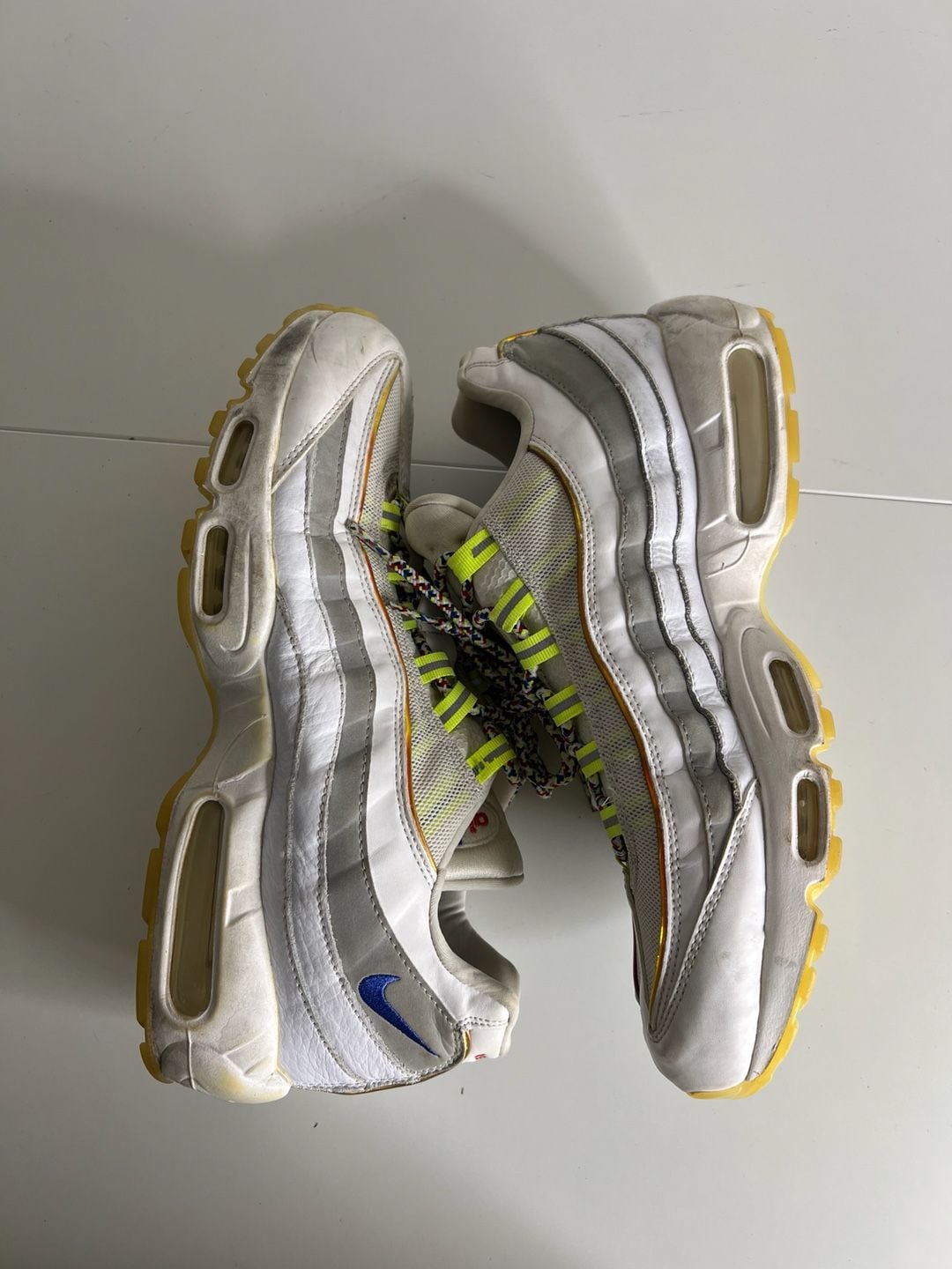 Nike Air Max 95 De Lo Mio White Grey Blue Red 5