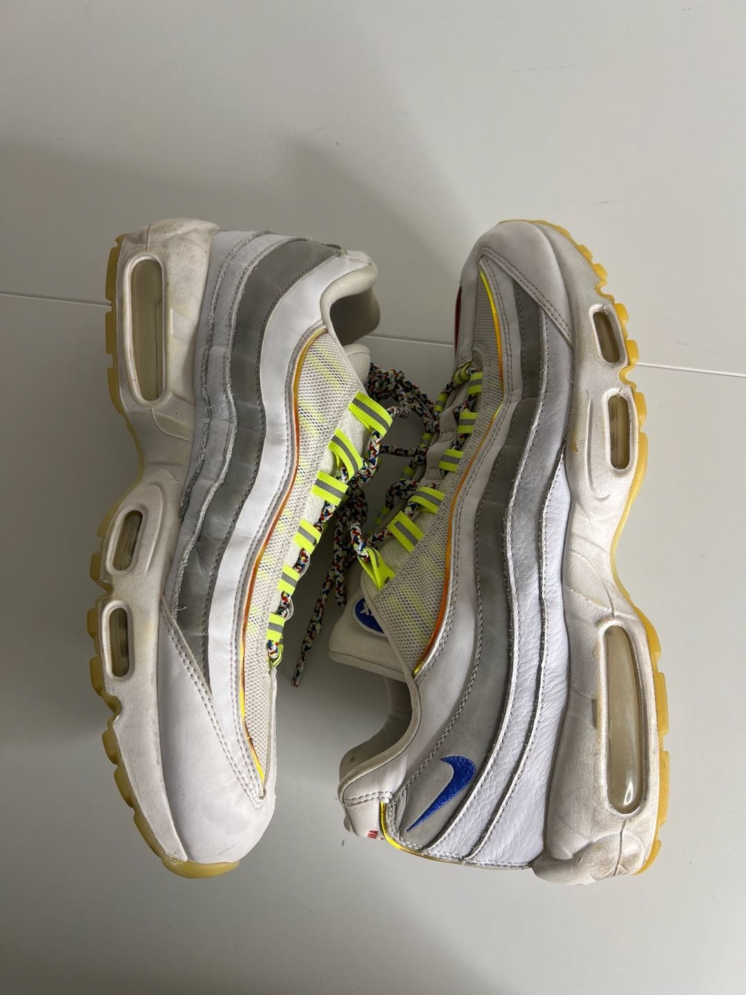 Nike Air Max 95 De Lo Mio White Grey Blue Red 6