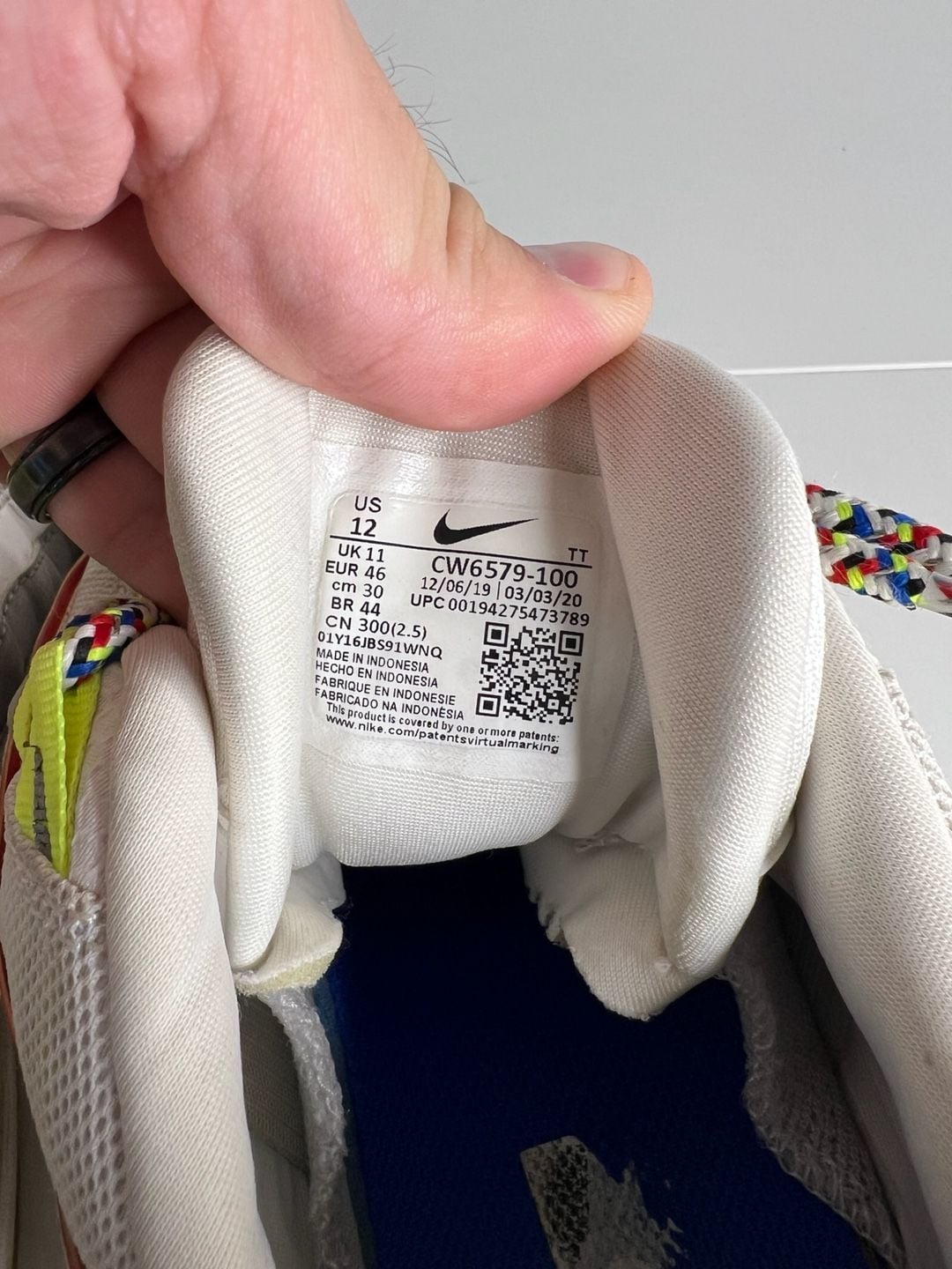 Nike Air Max 95 De Lo Mio White Grey Blue Red 9