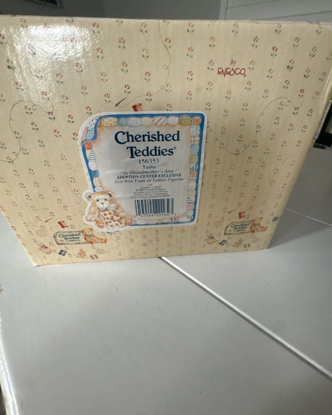 1996 Cherished Teddies Tasha #156353 Figurine With Box – Adoption Center Exclusive 7