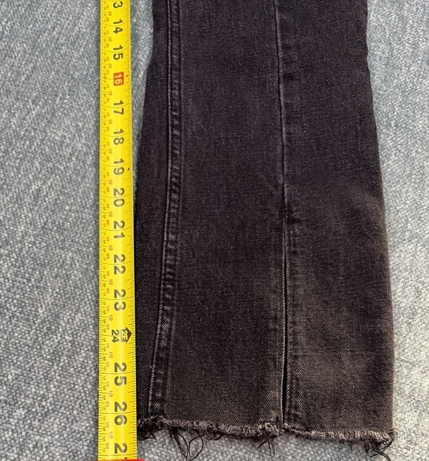 Abercrombie & Fitch The Skinny High Rise Size 28xS Black Jeans 3