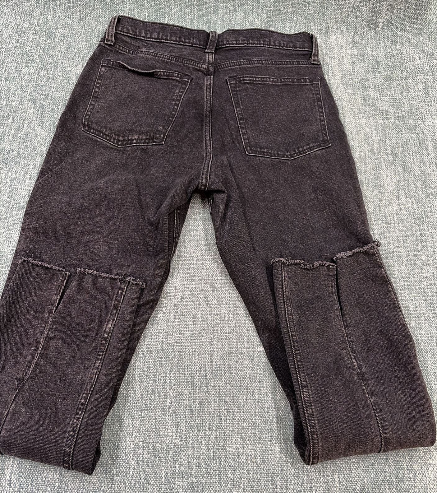 Abercrombie & Fitch The Skinny High Rise Size 28xS Black Jeans 9