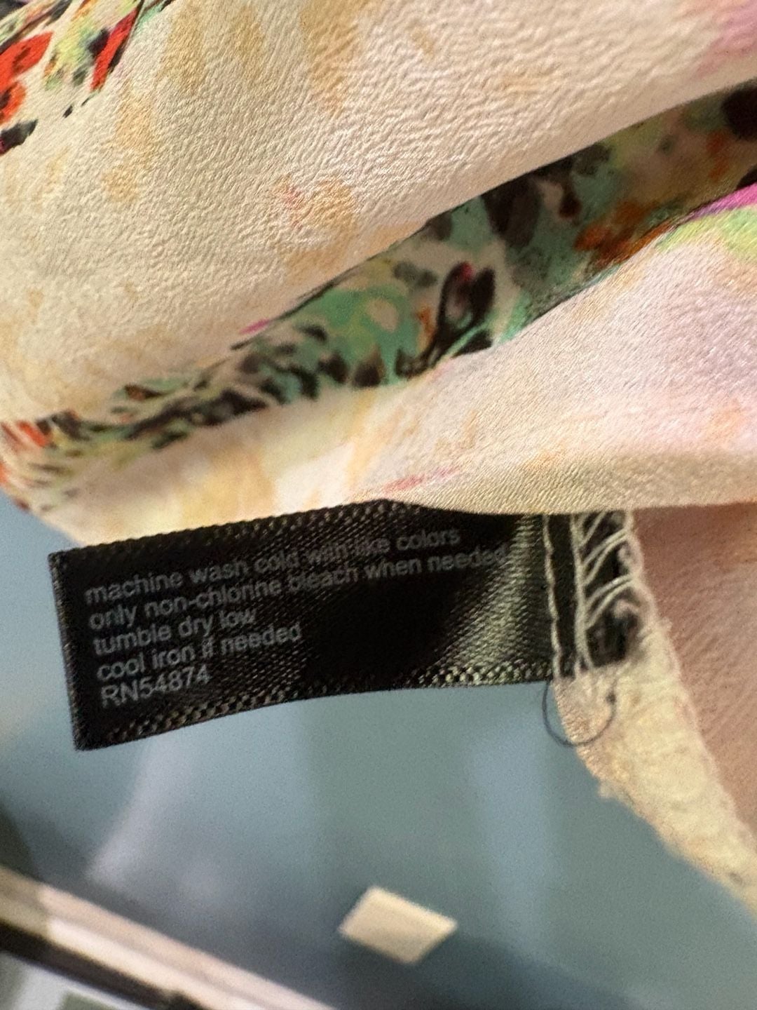The Limited Floral Striped Blouse Size M Multicolor 6