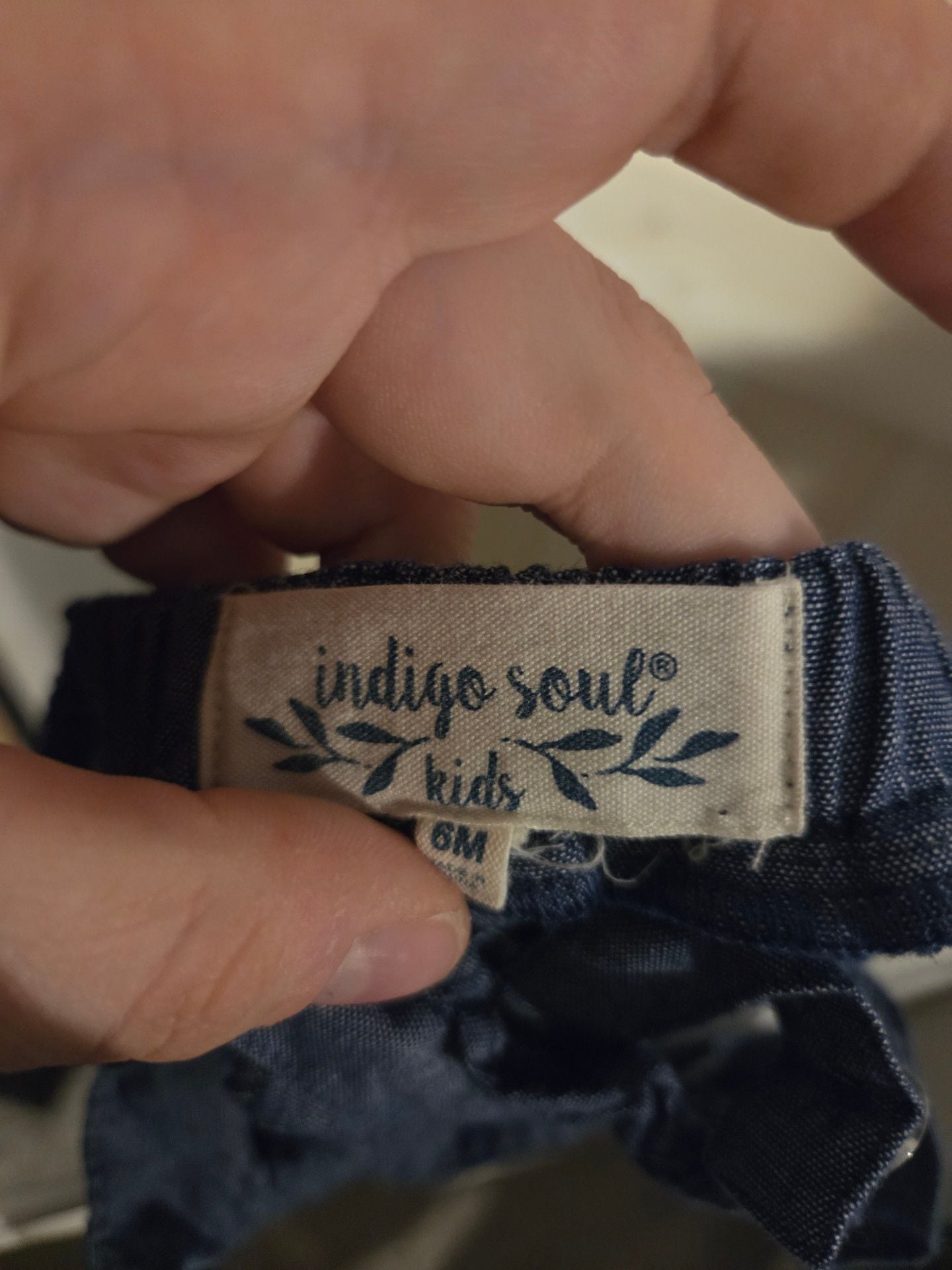Indigo Soul Kids Dress Size 6M 7