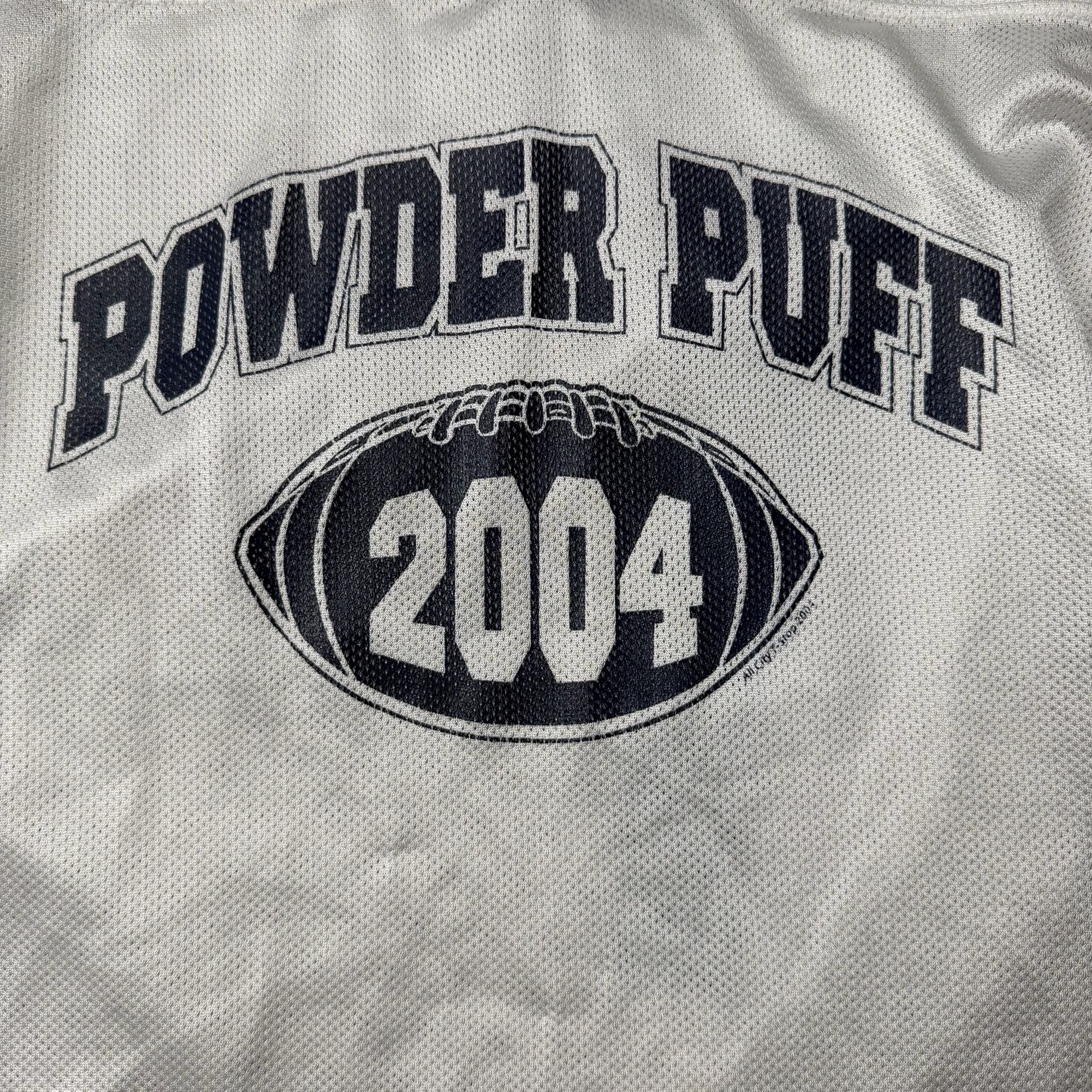 Alleson Athletic Powder Puff 2004 Football Jersey Size S White 4