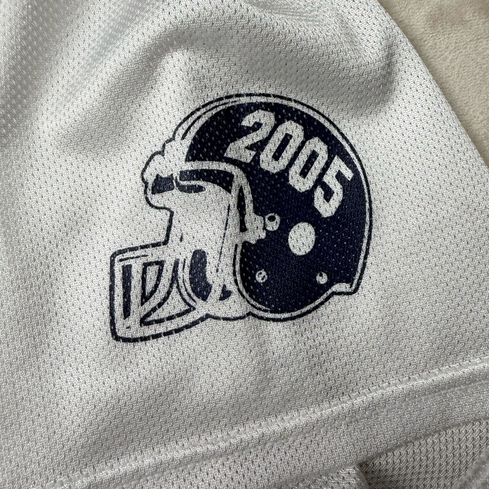 Alleson Athletic Powder Puff 2004 Football Jersey Size S White 5