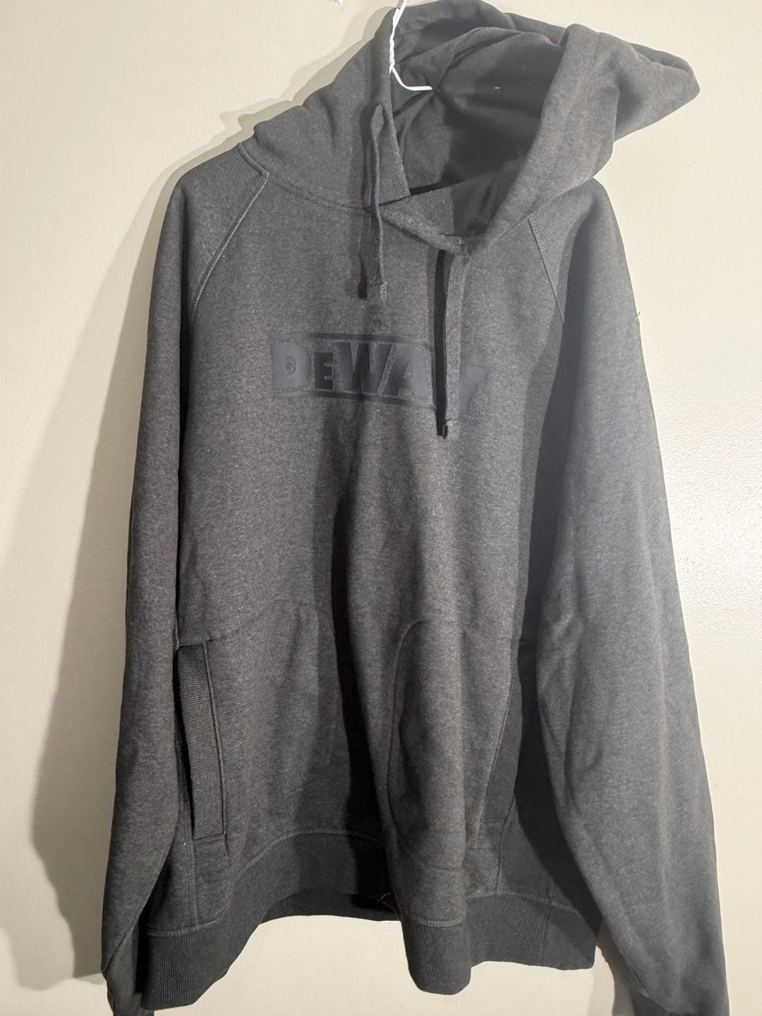 DeWalt Weatherford Hoodie Size XXL Charcoal Cotton Poly Sweatshirt 2