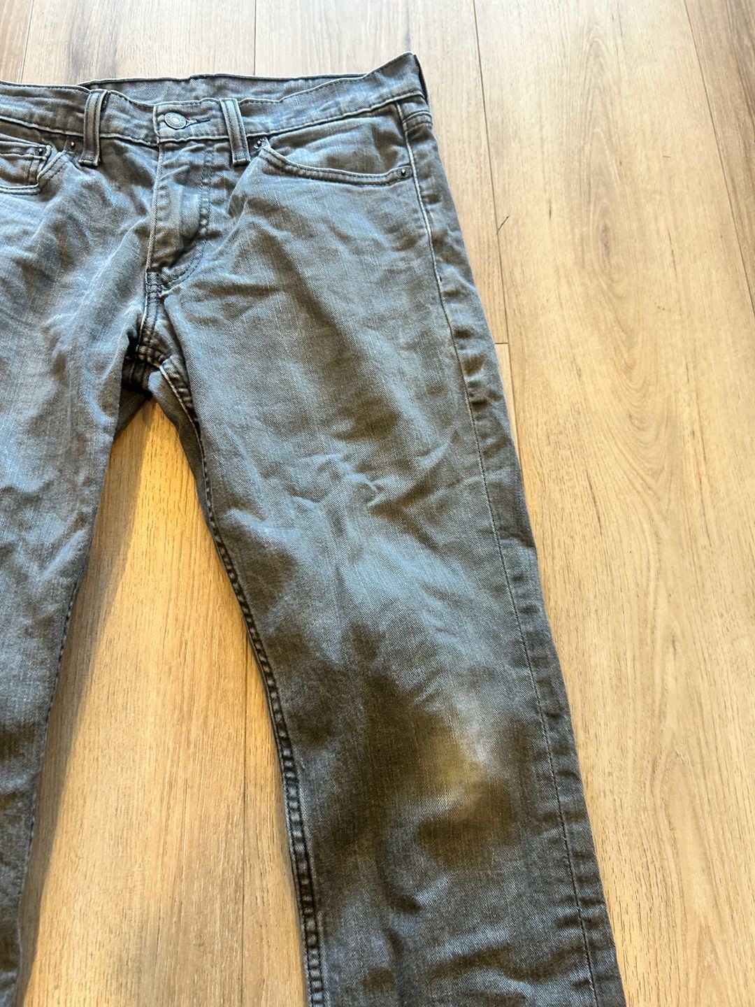 Levi's 511 Slim Jeans 31 x 30 Gray Denim 4