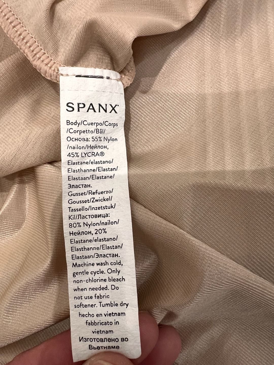 Spanx Thinstincts 2.0 Open-Bust Mid-Thigh Bodysuit Size 2X 8