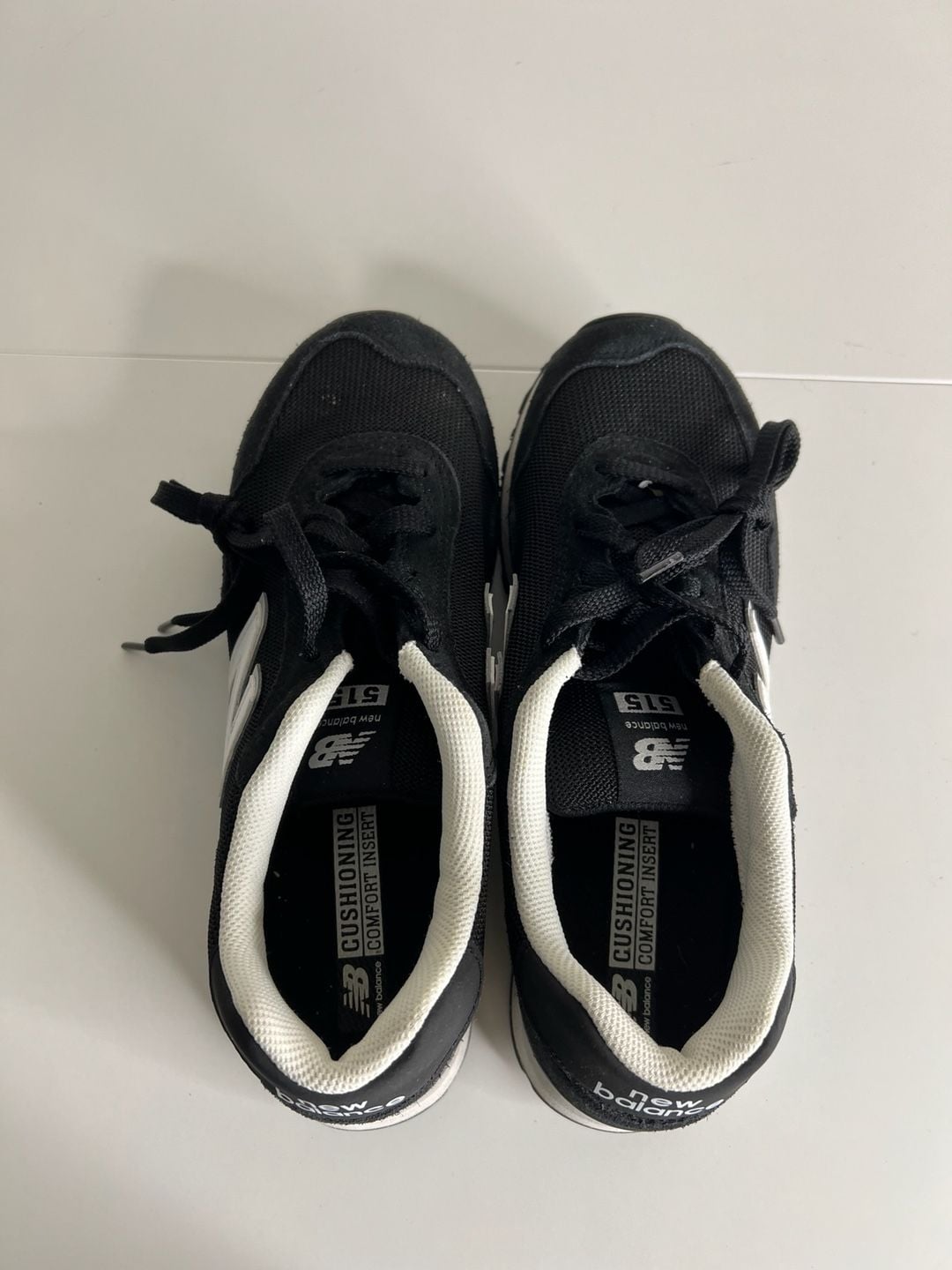 New Balance 515 Black White Sneakers 8
