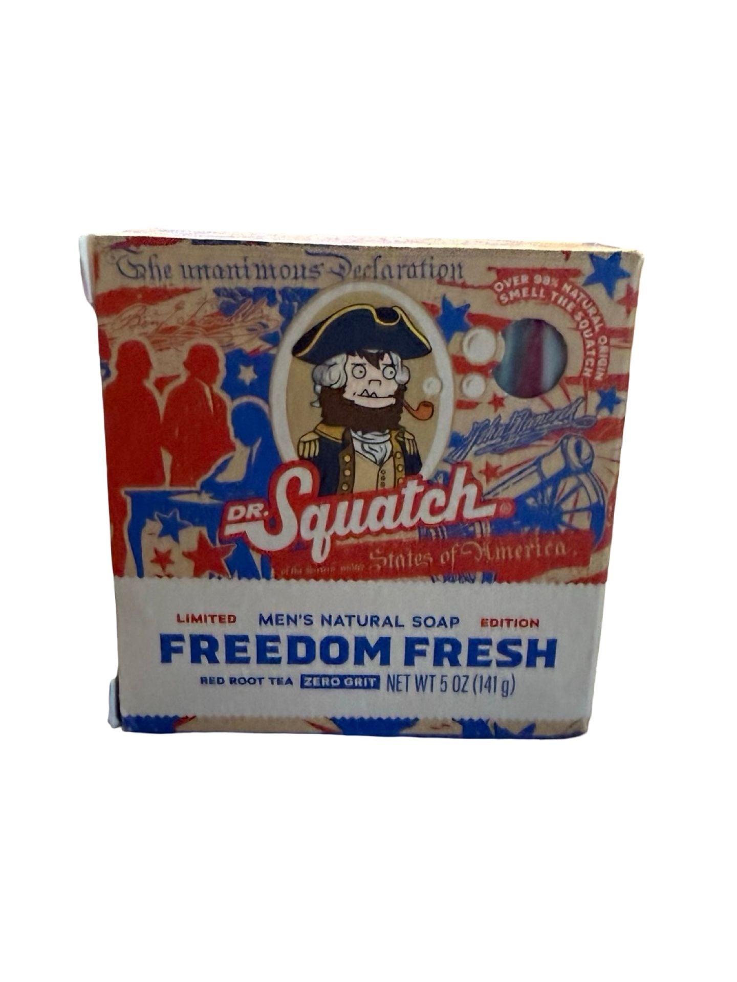 Dr. Squatch Freedom Fresh/Fresh Falls Limited Edition Soap 5 oz Bars Lot Of 3 3