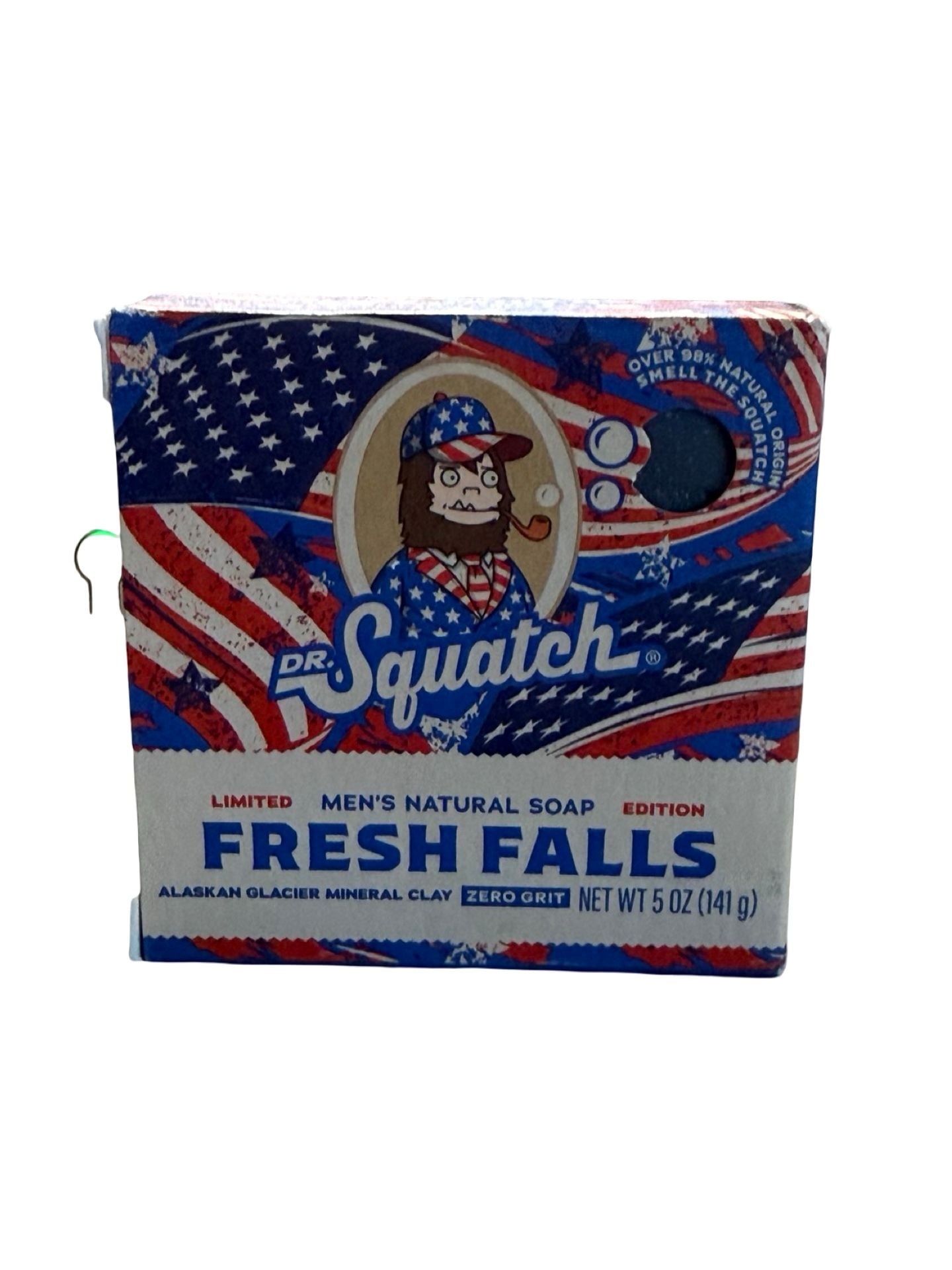 Dr. Squatch Freedom Fresh/Fresh Falls Limited Edition Soap 5 oz Bars Lot Of 3 7