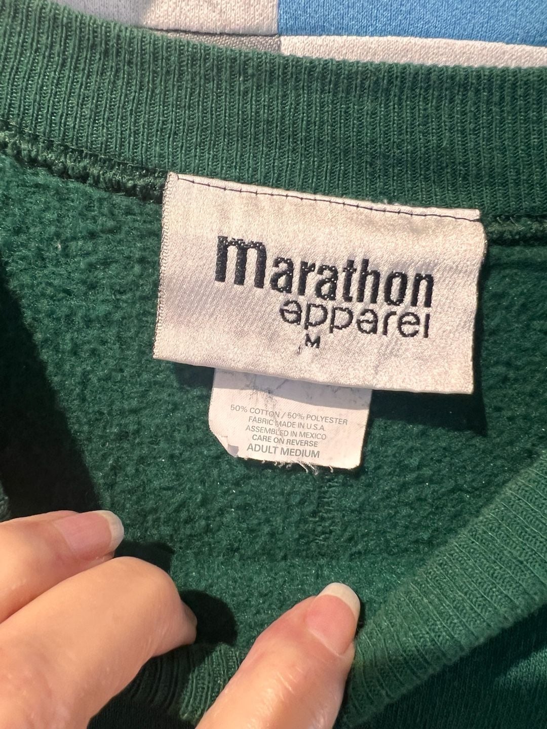 Vintage Marathon Apparel Ducks Unlimited Sweatshirt Size Medium 3
