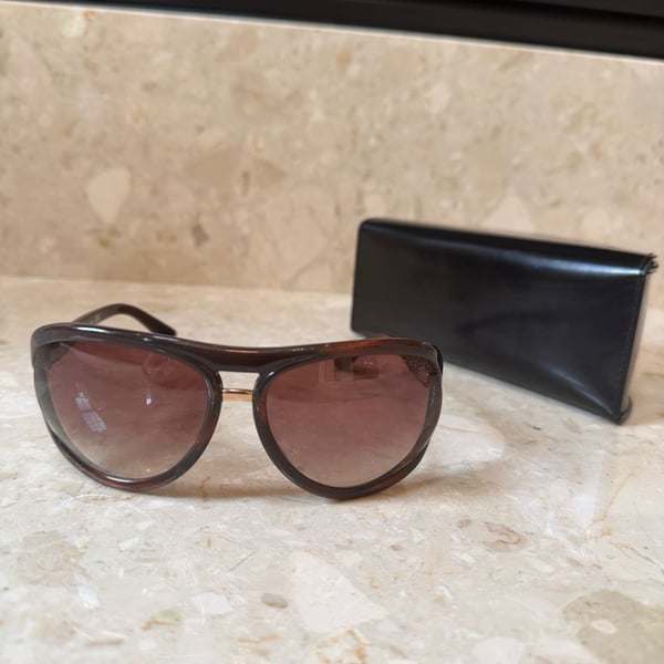 Tom Ford Cameron TF115 62mm Sunglasses Tortoise Brown