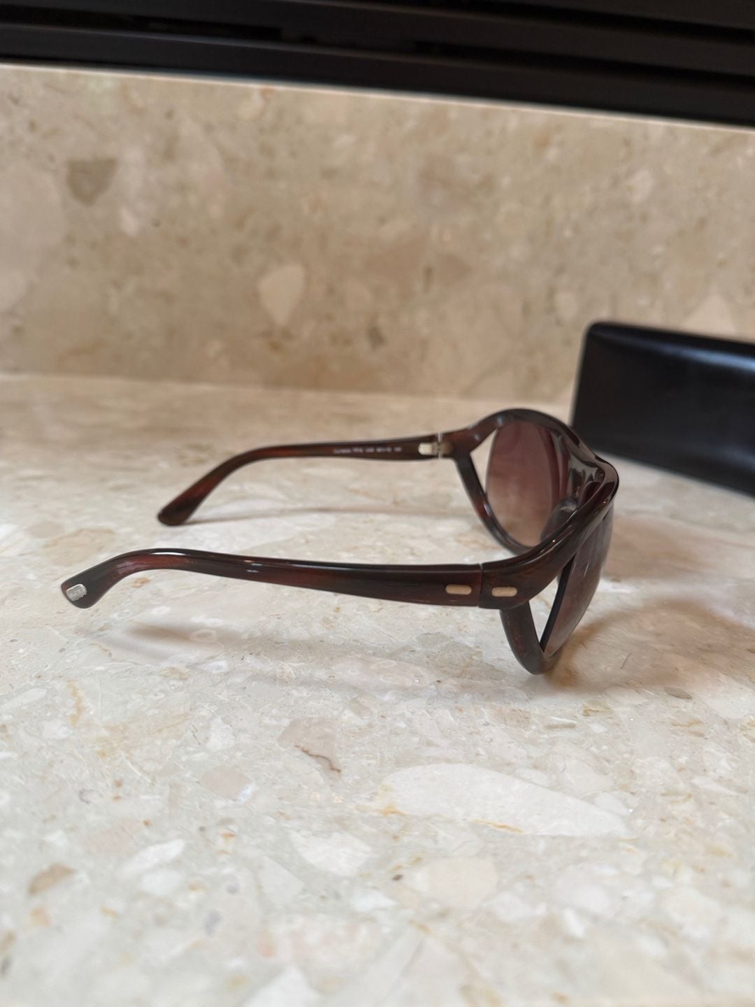 Tom Ford Cameron TF115 62mm Sunglasses Tortoise Brown 5