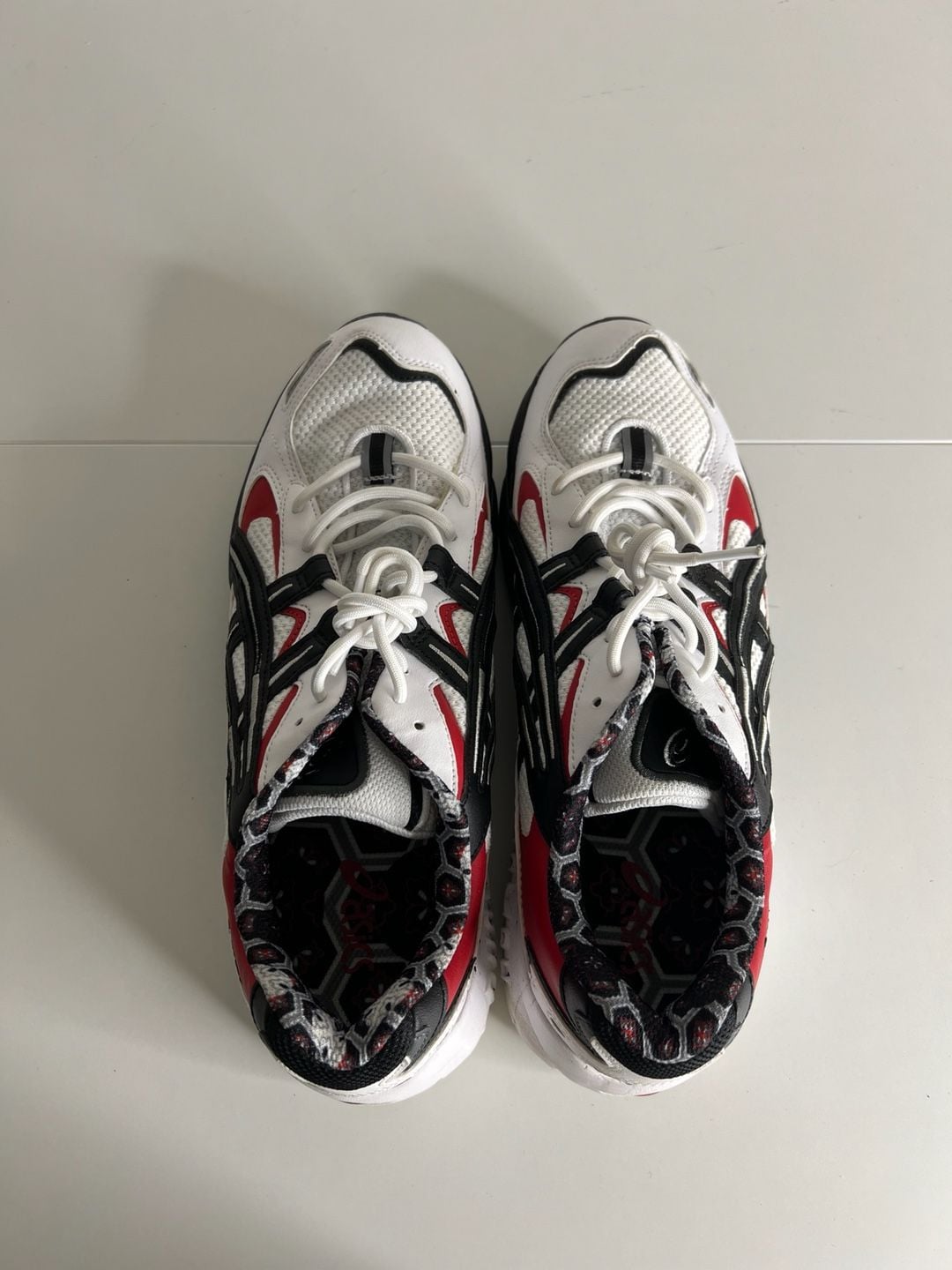 ASICS Gel-Kayano 5 OG White Black Red Sneakers 8