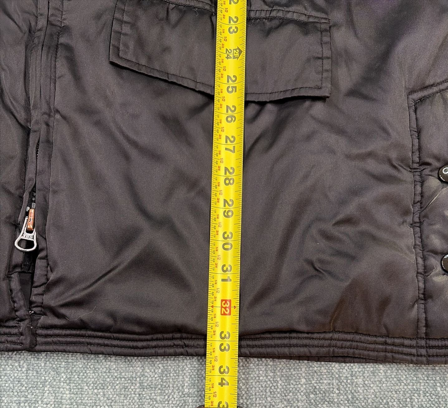 Lion Apparel Winter Jacket Size XL Black Quilted Insulated Parka Coat 6