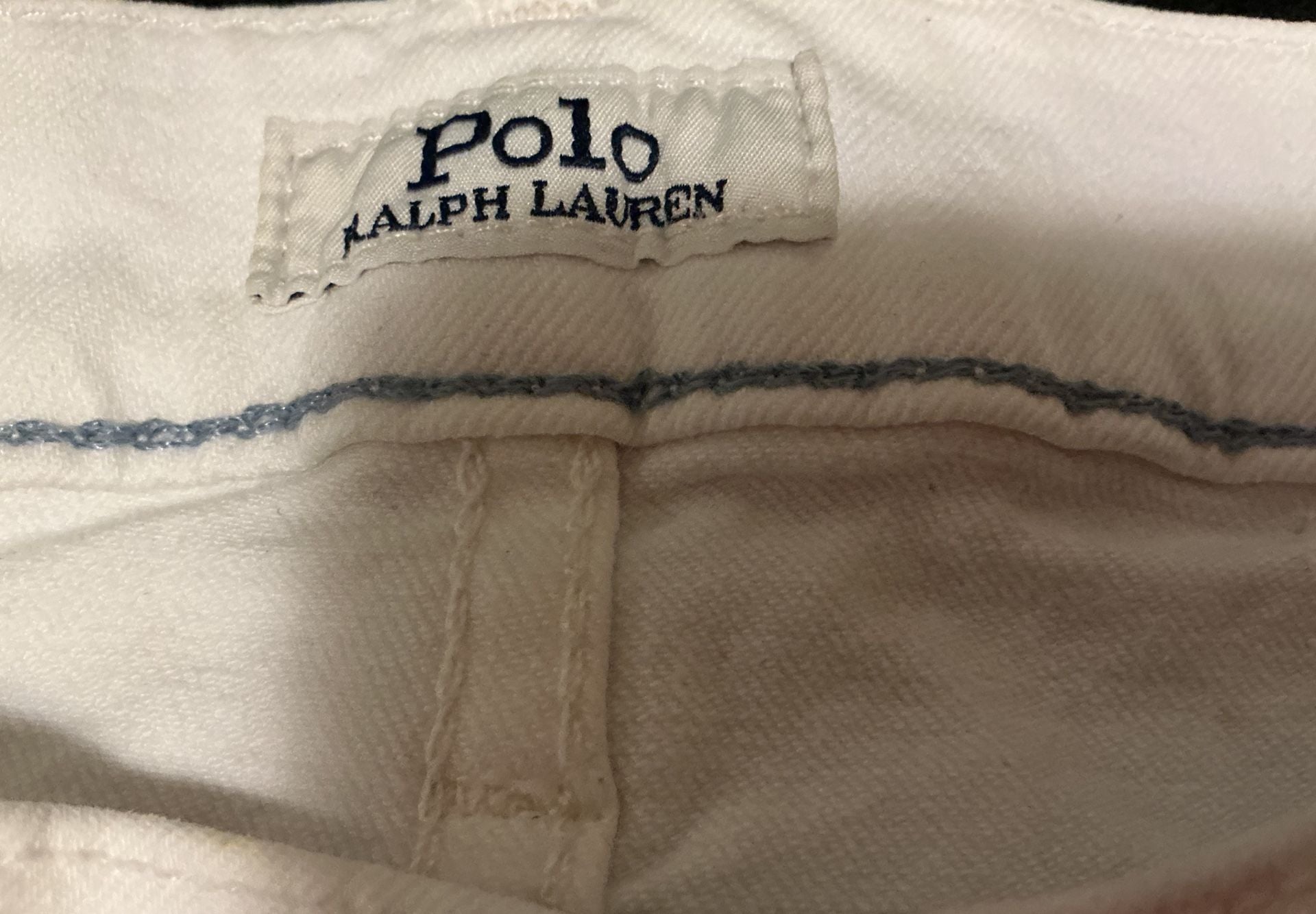 Polo Ralph Lauren Varick Slim Straight White Jeans 11