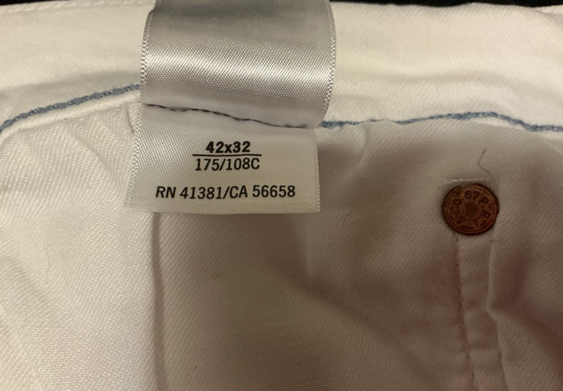 Polo Ralph Lauren Varick Slim Straight White Jeans 13
