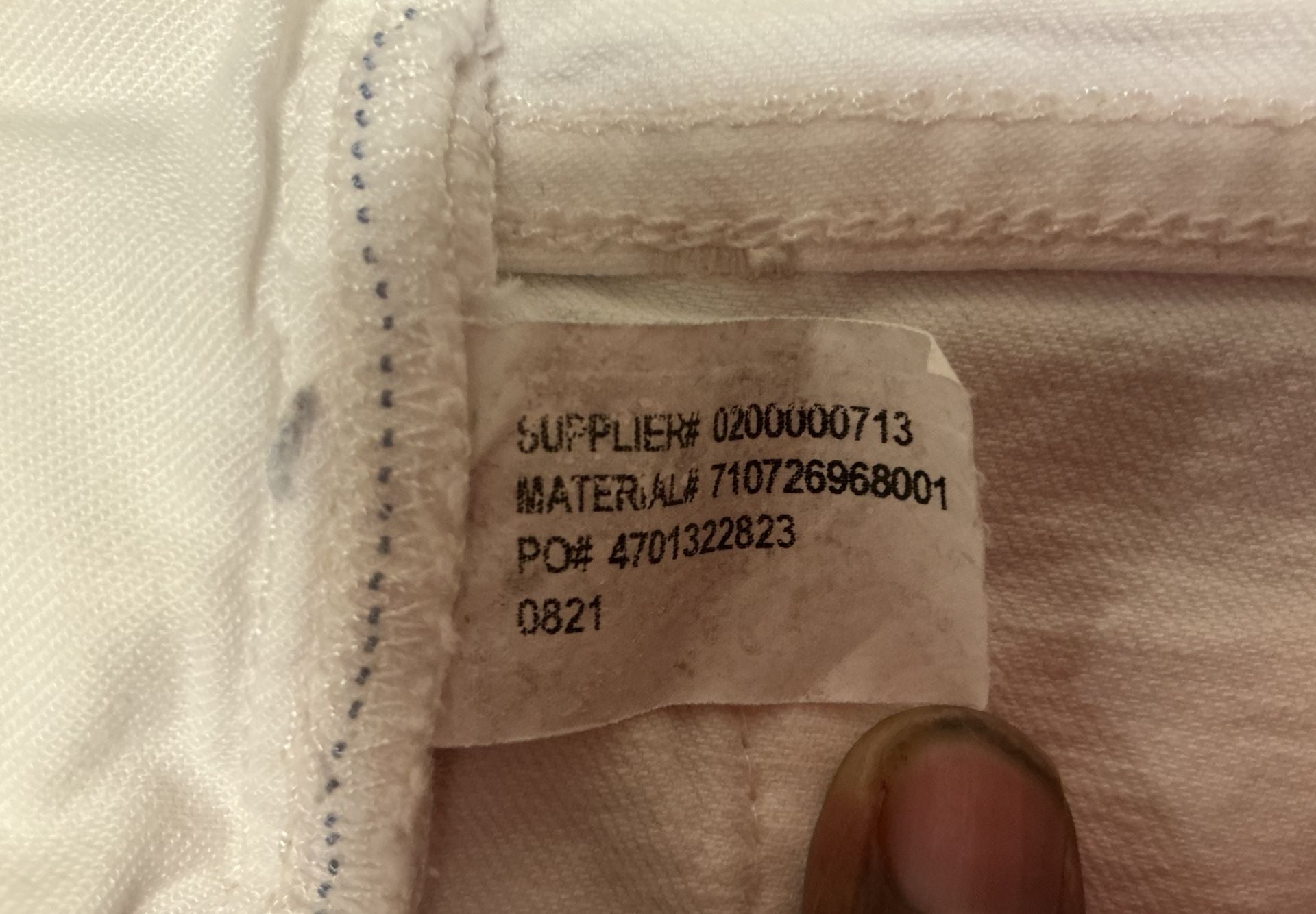 Polo Ralph Lauren Varick Slim Straight White Jeans 14