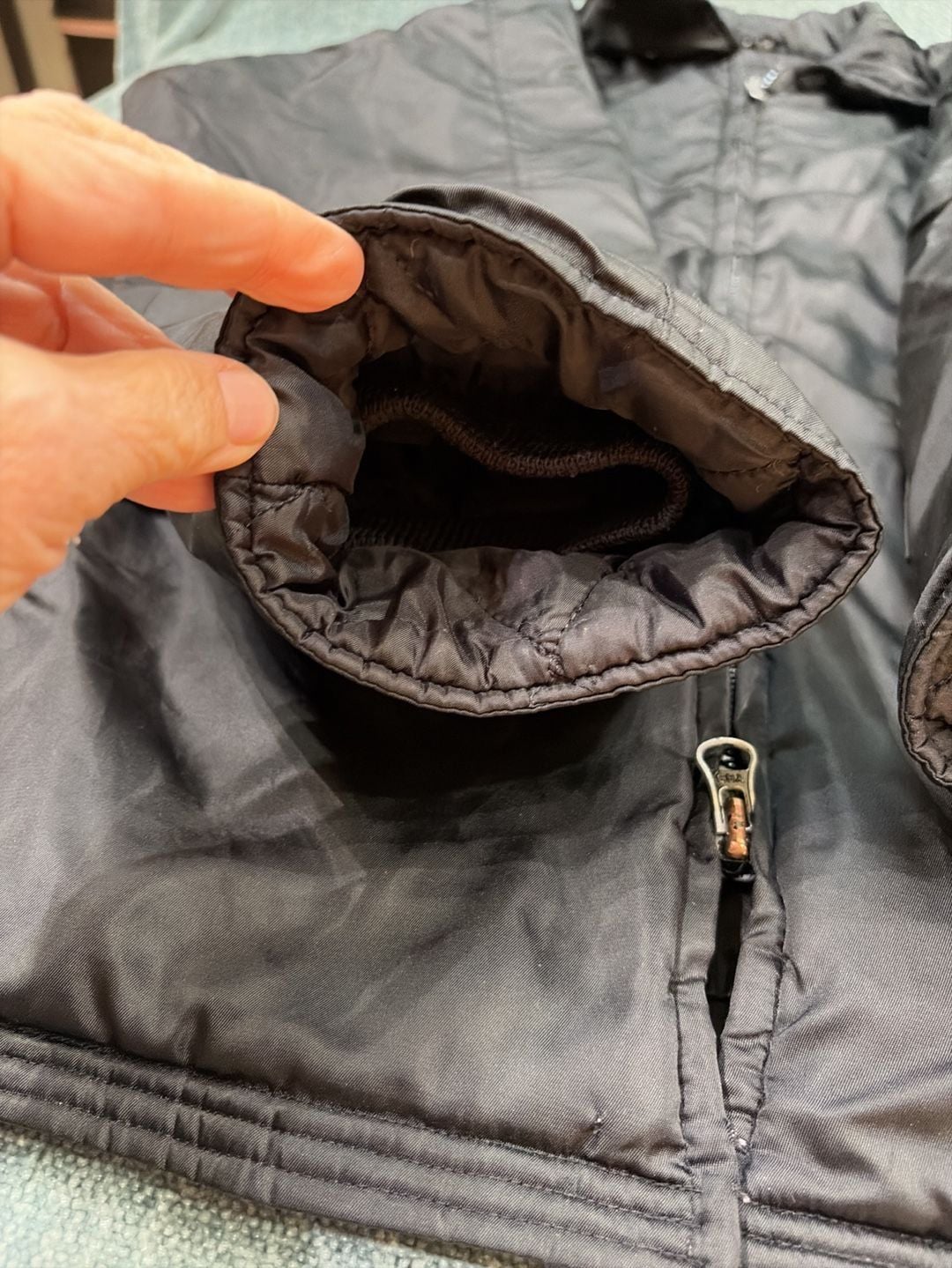 Lion Apparel Winter Jacket Size XL Black Quilted Insulated Parka Coat 8