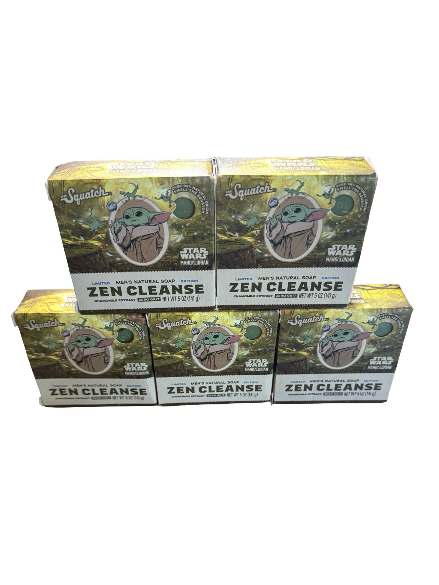 Dr. Squatch Disney Limited Edition Star Wars Mandalorian Zen Cleanse Soap-5 Bars 2