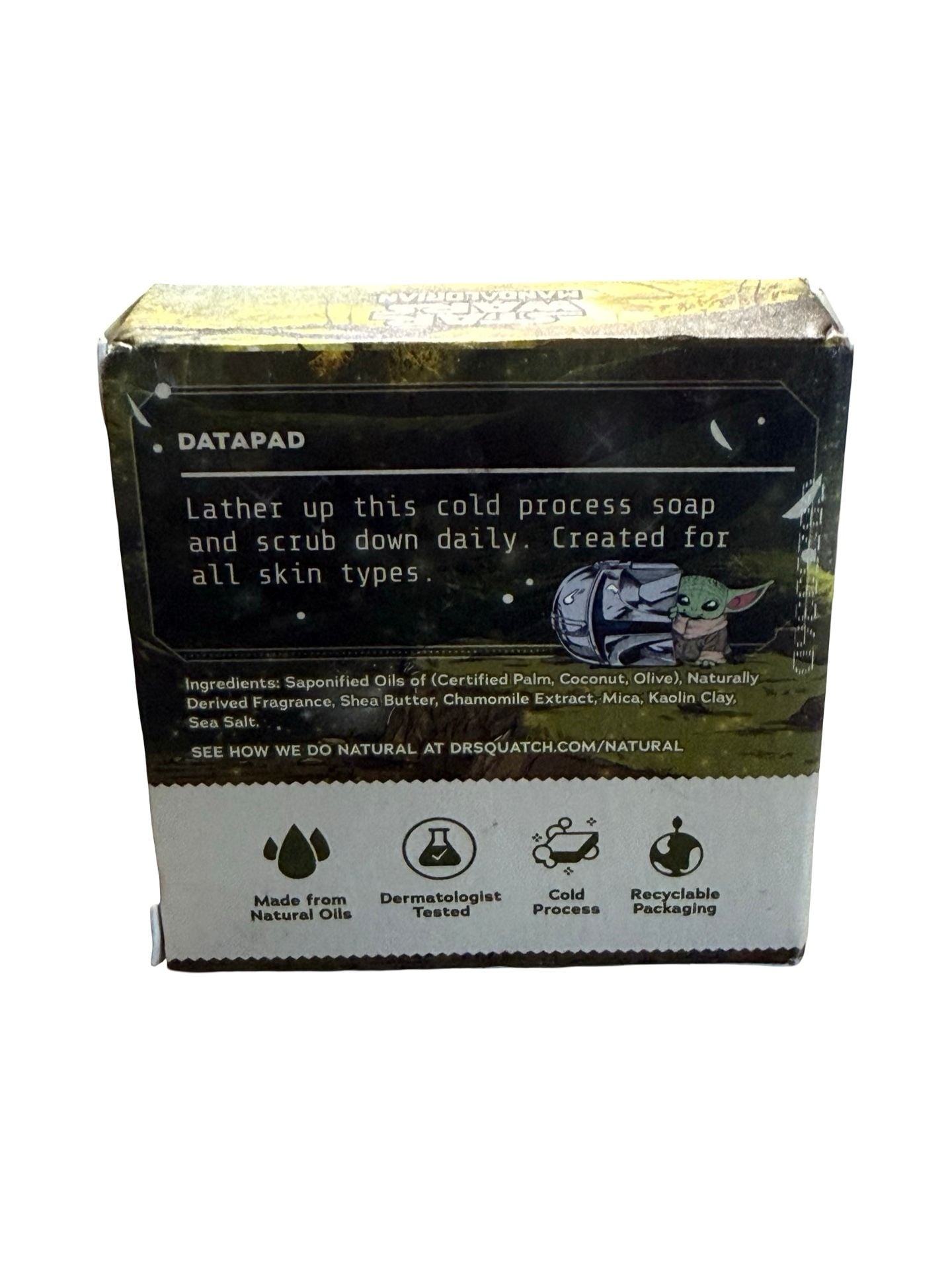 Dr. Squatch Disney Limited Edition Star Wars Mandalorian Zen Cleanse Soap-5 Bars 6