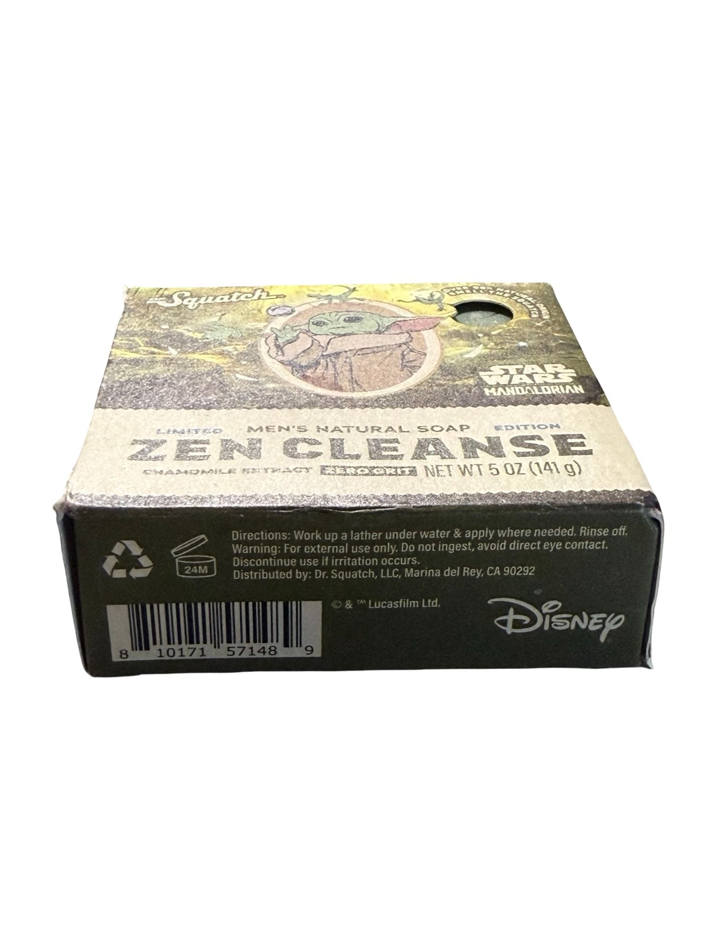 Dr. Squatch Disney Limited Edition Star Wars Mandalorian Zen Cleanse Soap-5 Bars 8