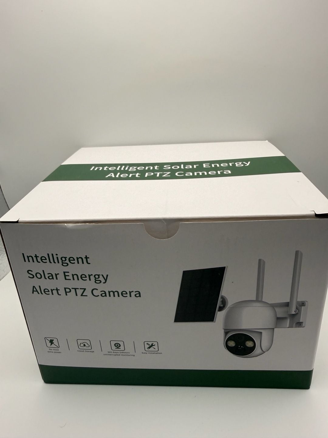 Intelligent Solar Energy Alert PTZ Camera Wireless Outdoor Security 1