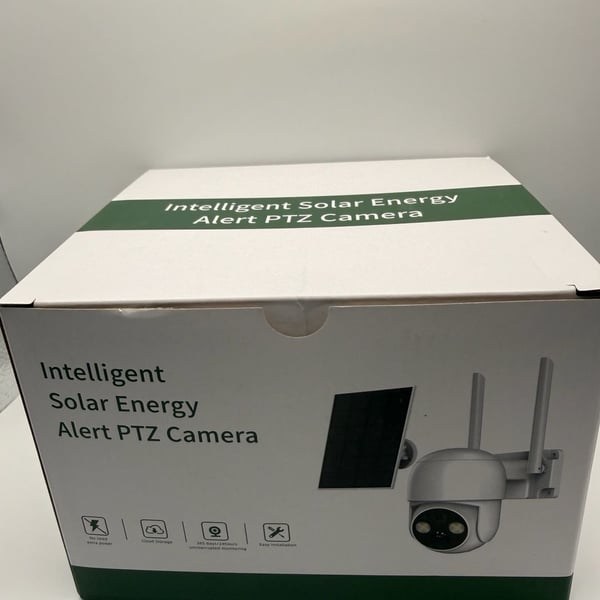 Intelligent Solar Energy Alert PTZ Camera Wireless Outdoor Security