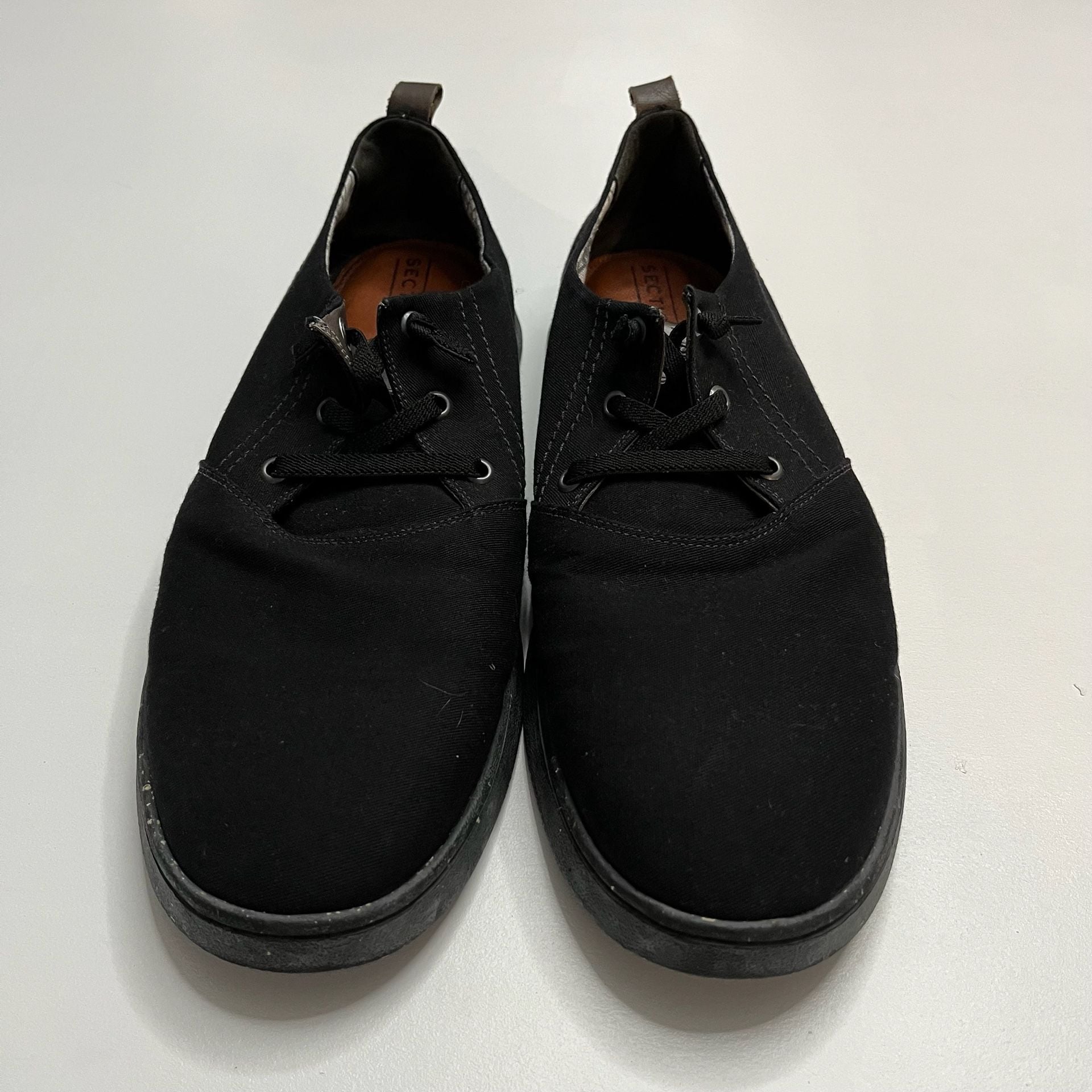 Section X Casual Shoes Size 13 M Black Canvas Sneakers 2
