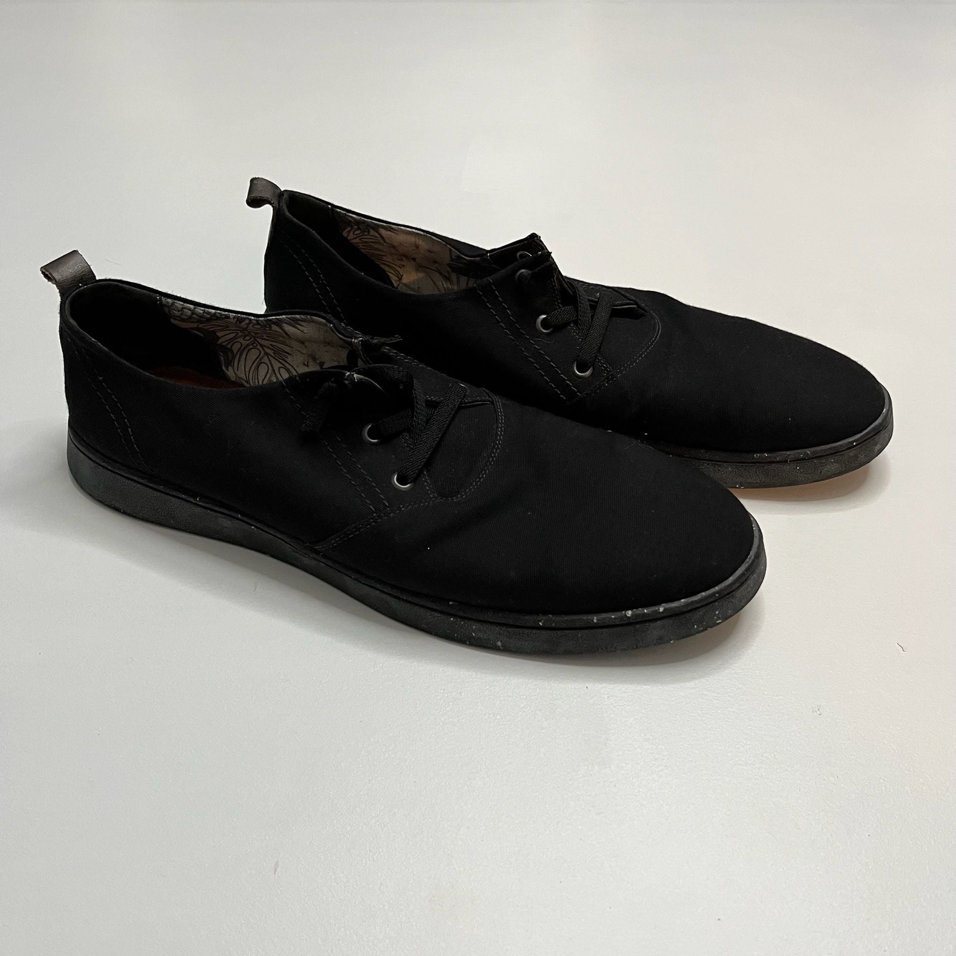 Section X Casual Shoes Size 13 M Black Canvas Sneakers 6