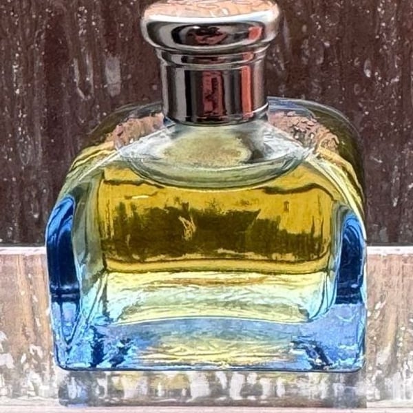 7ml Vintage discontinued Ralph Lauren Blue Eau de Toilette Splash Fragrance Bottle