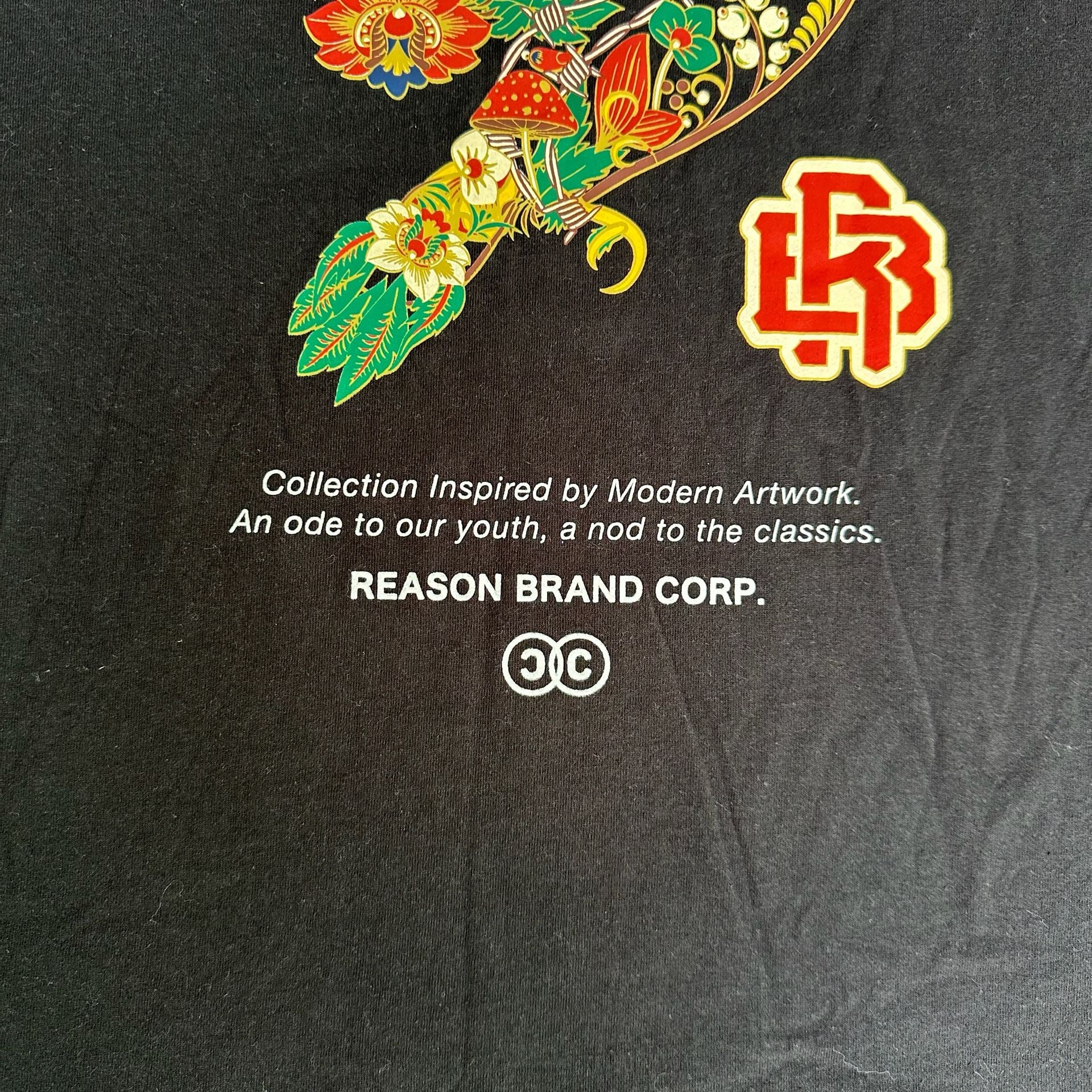 Reason Men’s T-shirt We Outside Graphic Size XL Black 13