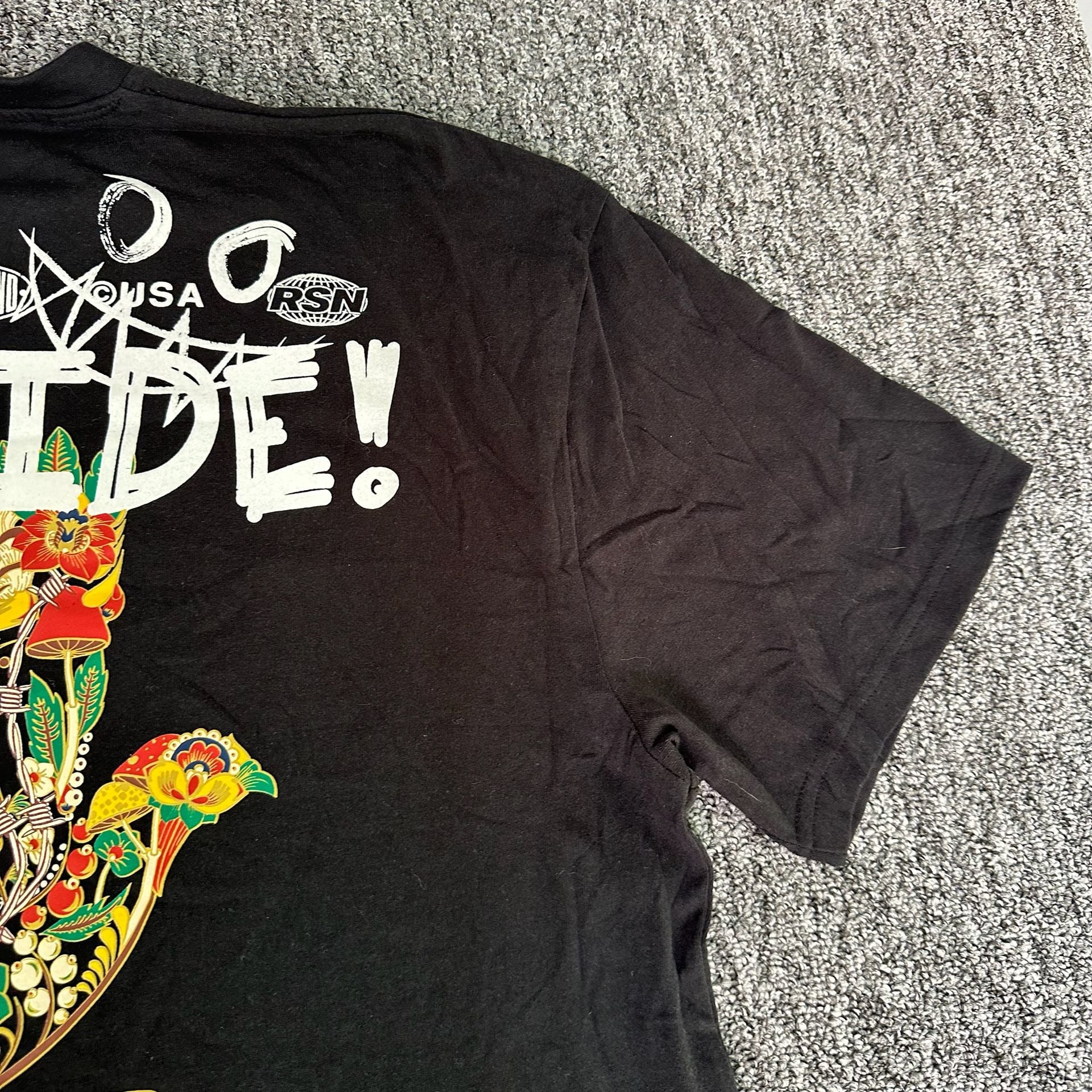 Reason Men’s T-shirt We Outside Graphic Size XL Black 15