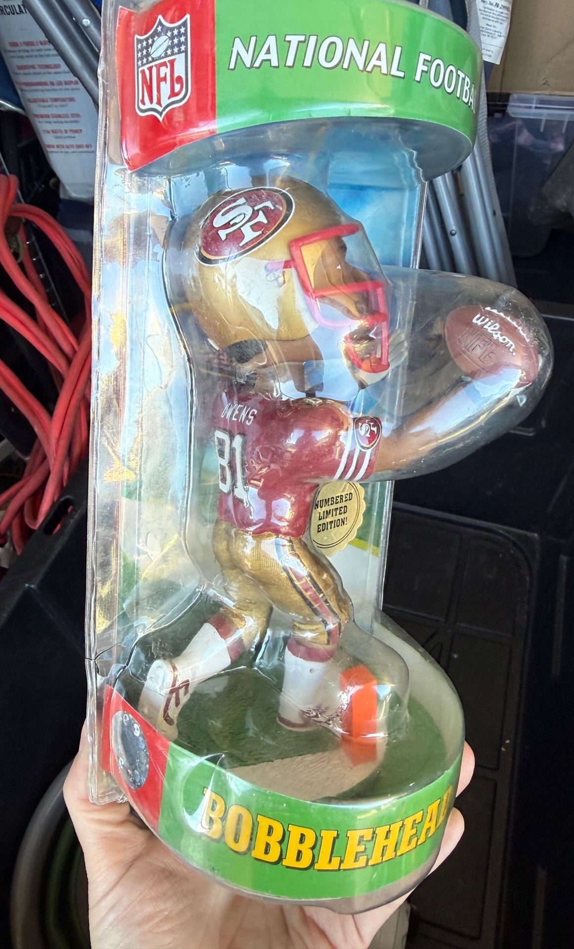 Bobble Dobbles San Francisco 49ers Terrell Owens Bobblehead 2