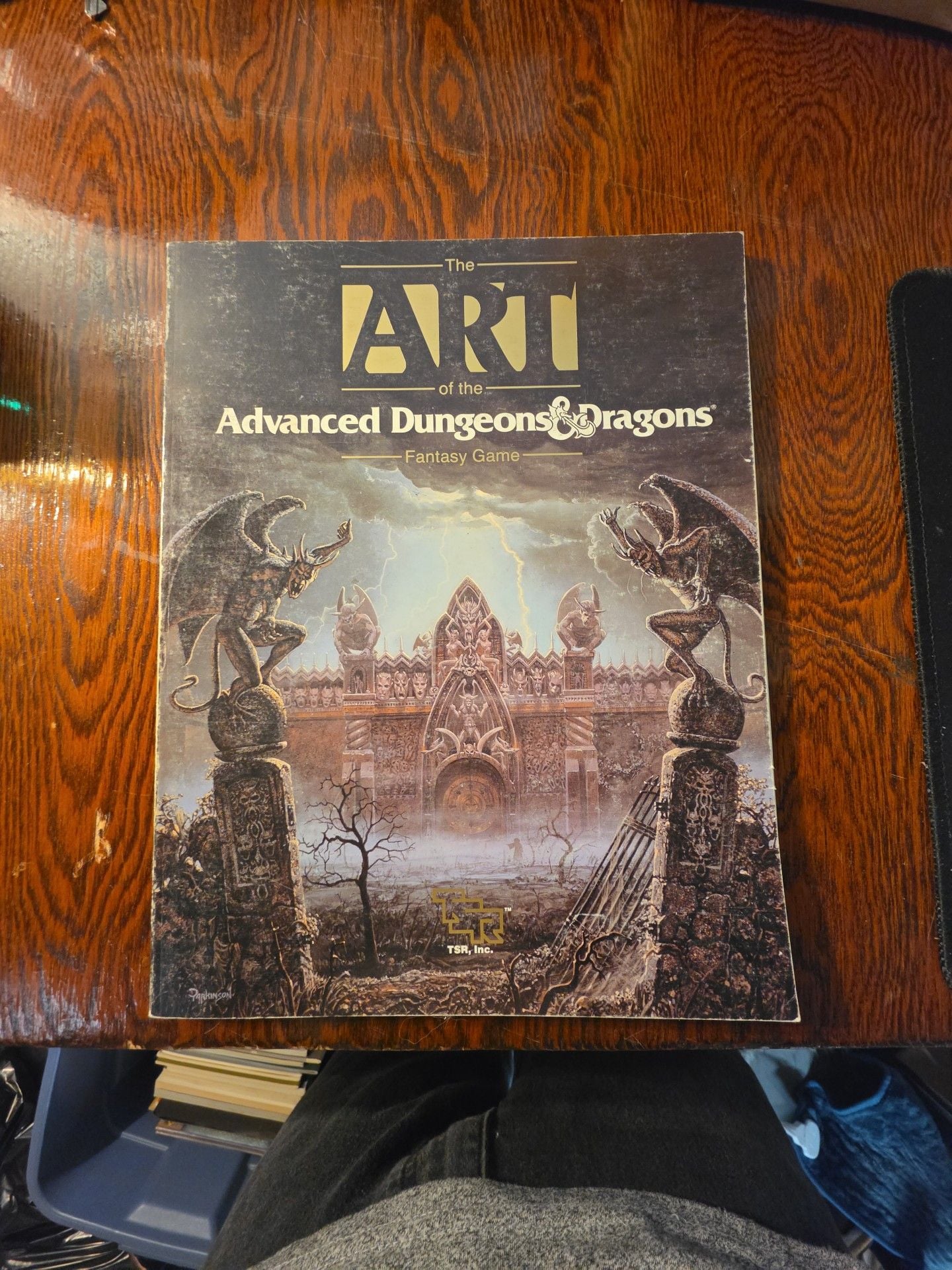 Tsr The Art Of The Advanced Dungeons And Dragons Fantasy Game 1