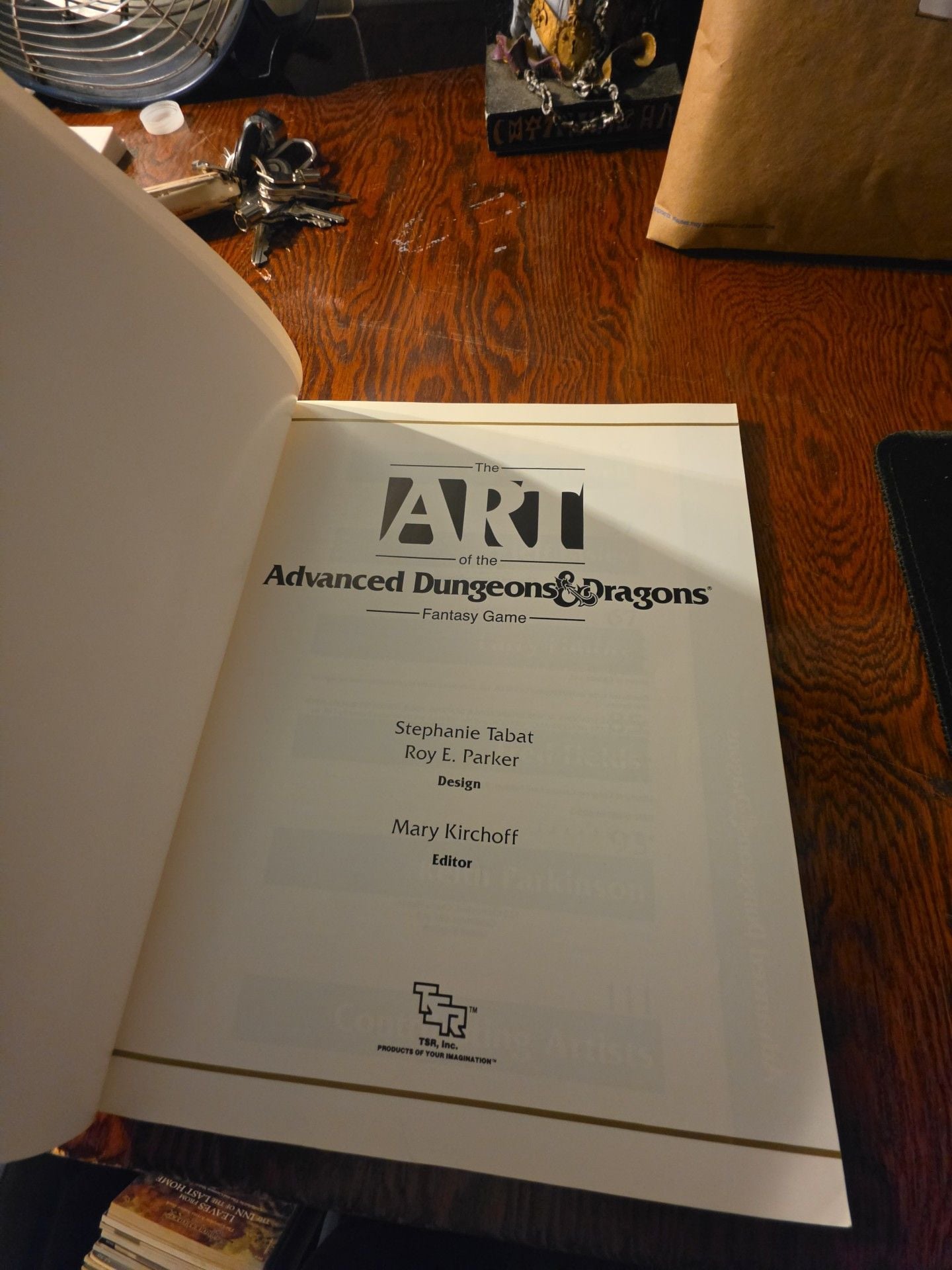 Tsr The Art Of The Advanced Dungeons And Dragons Fantasy Game 2