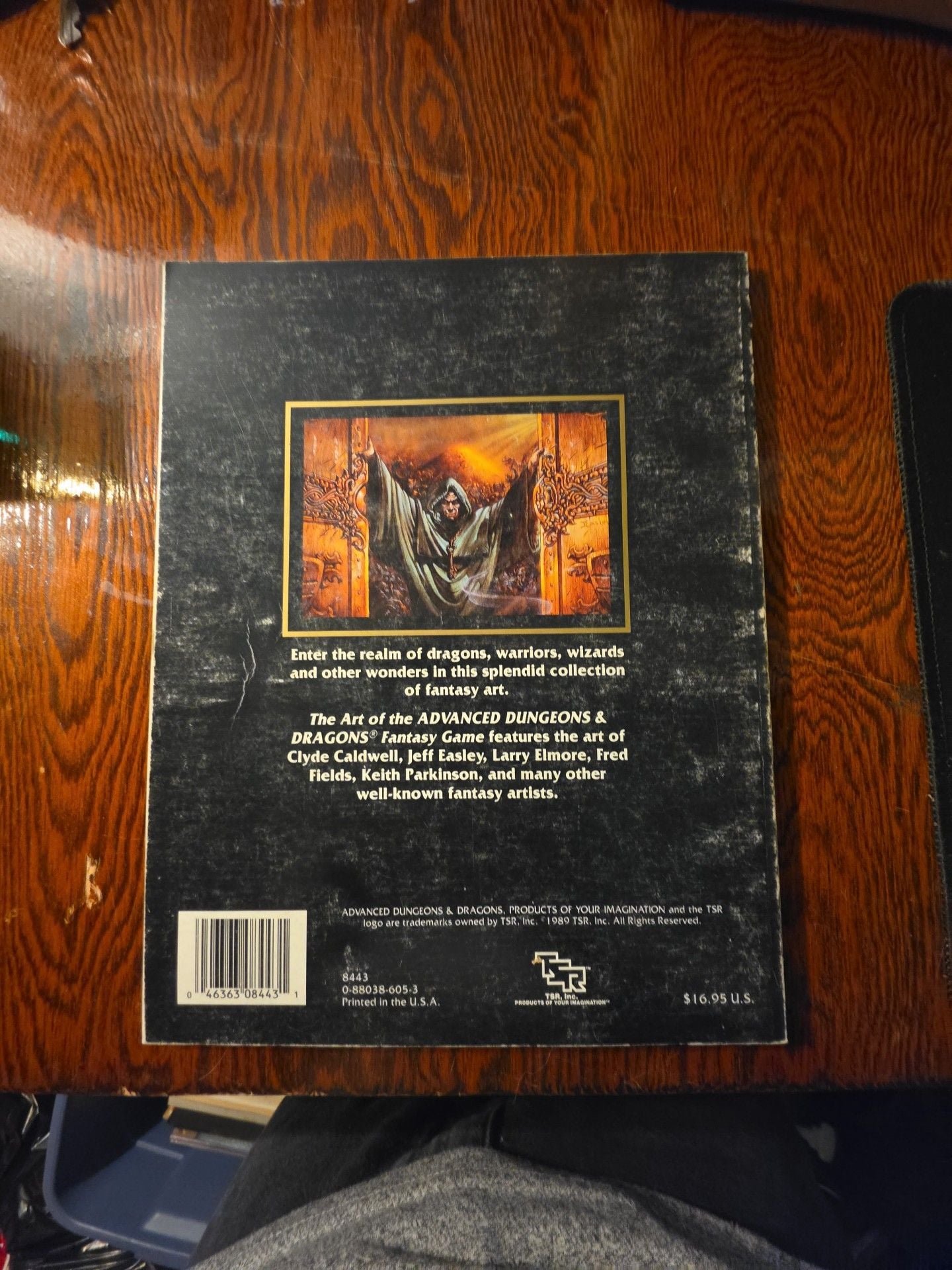 Tsr The Art Of The Advanced Dungeons And Dragons Fantasy Game 4