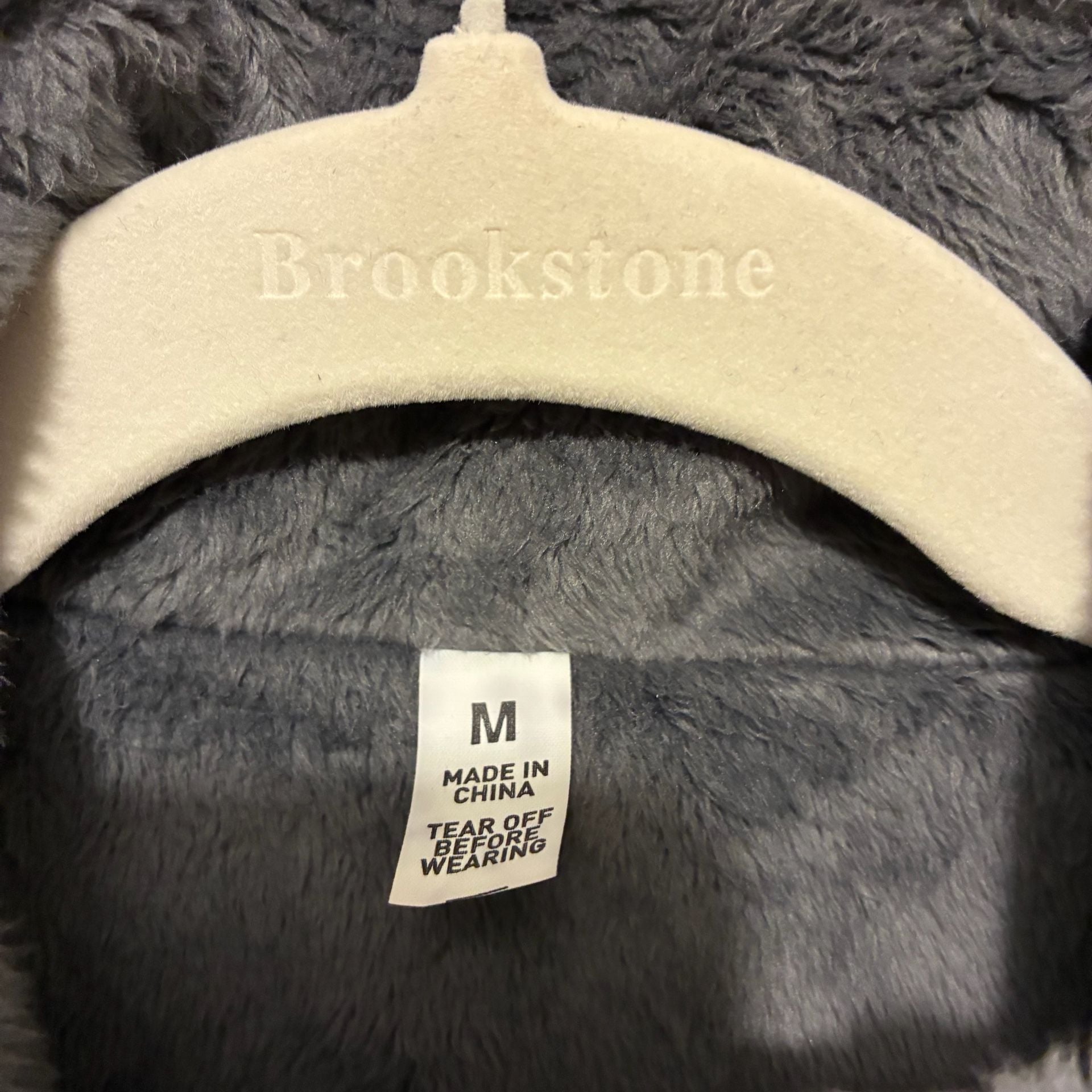 Free Country Quilted Vest Size M Black Faux Fur Lined 5