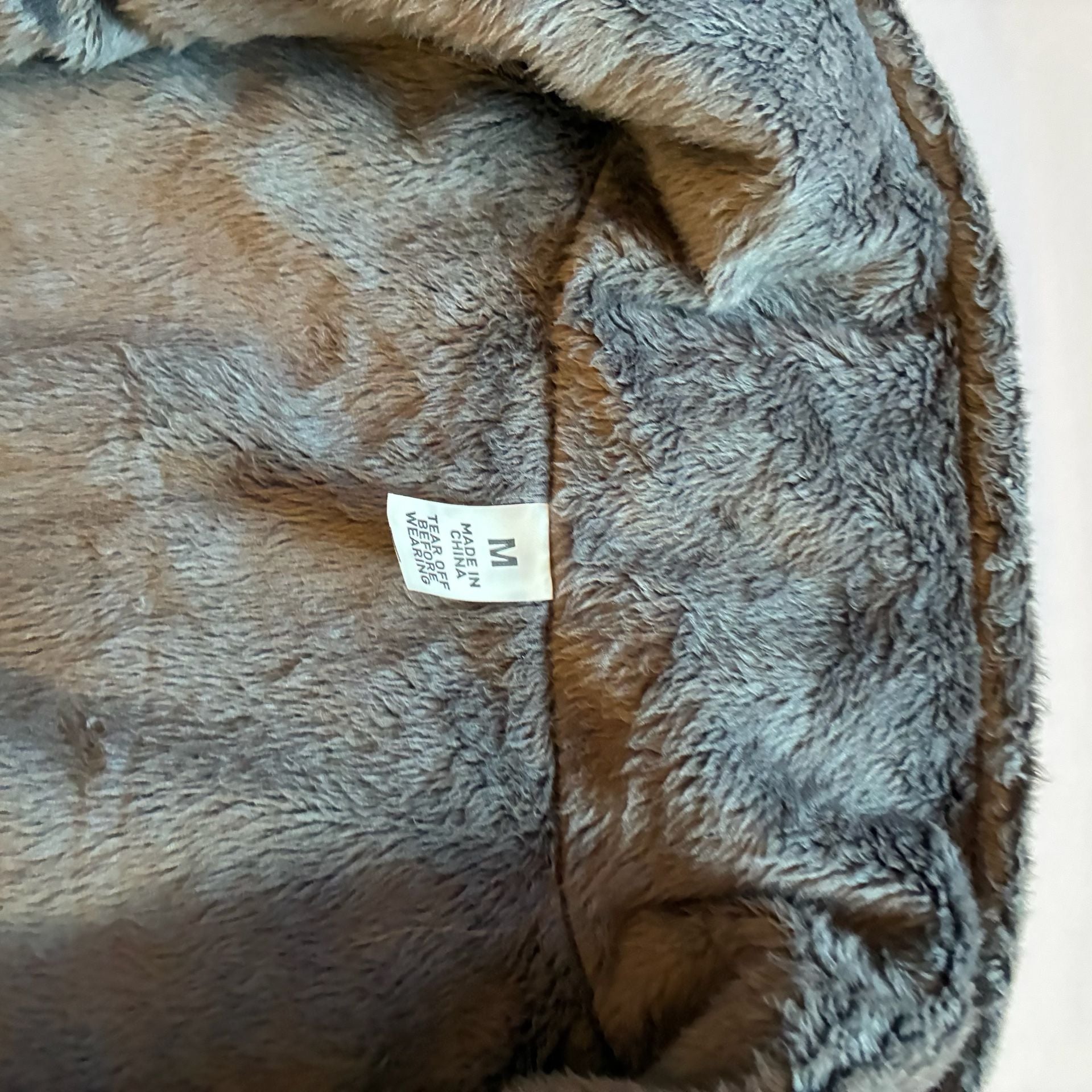 Free Country Quilted Vest Size M Black Faux Fur Lined 8