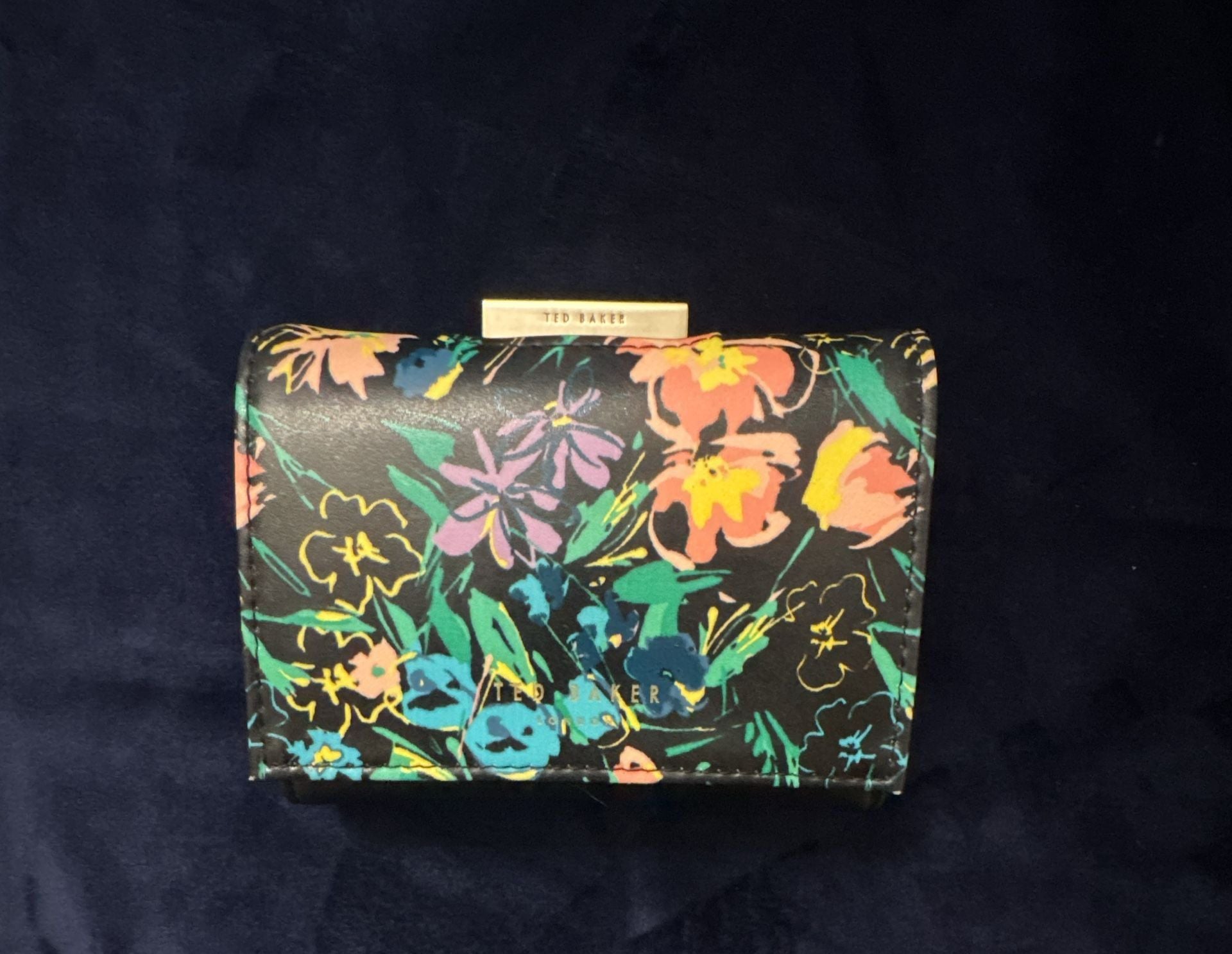 Ted Baker Marjan Floral Flirty Texture Bobble Matinee Wallet 2