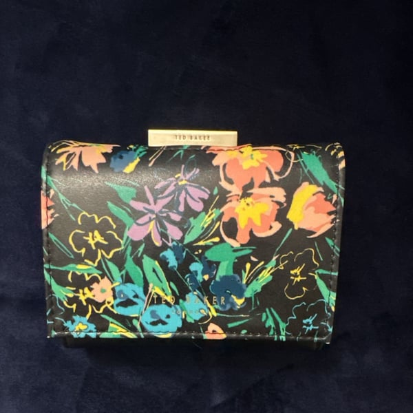 Ted Baker Marjan Floral Flirty Texture Bobble Matinee Wallet
