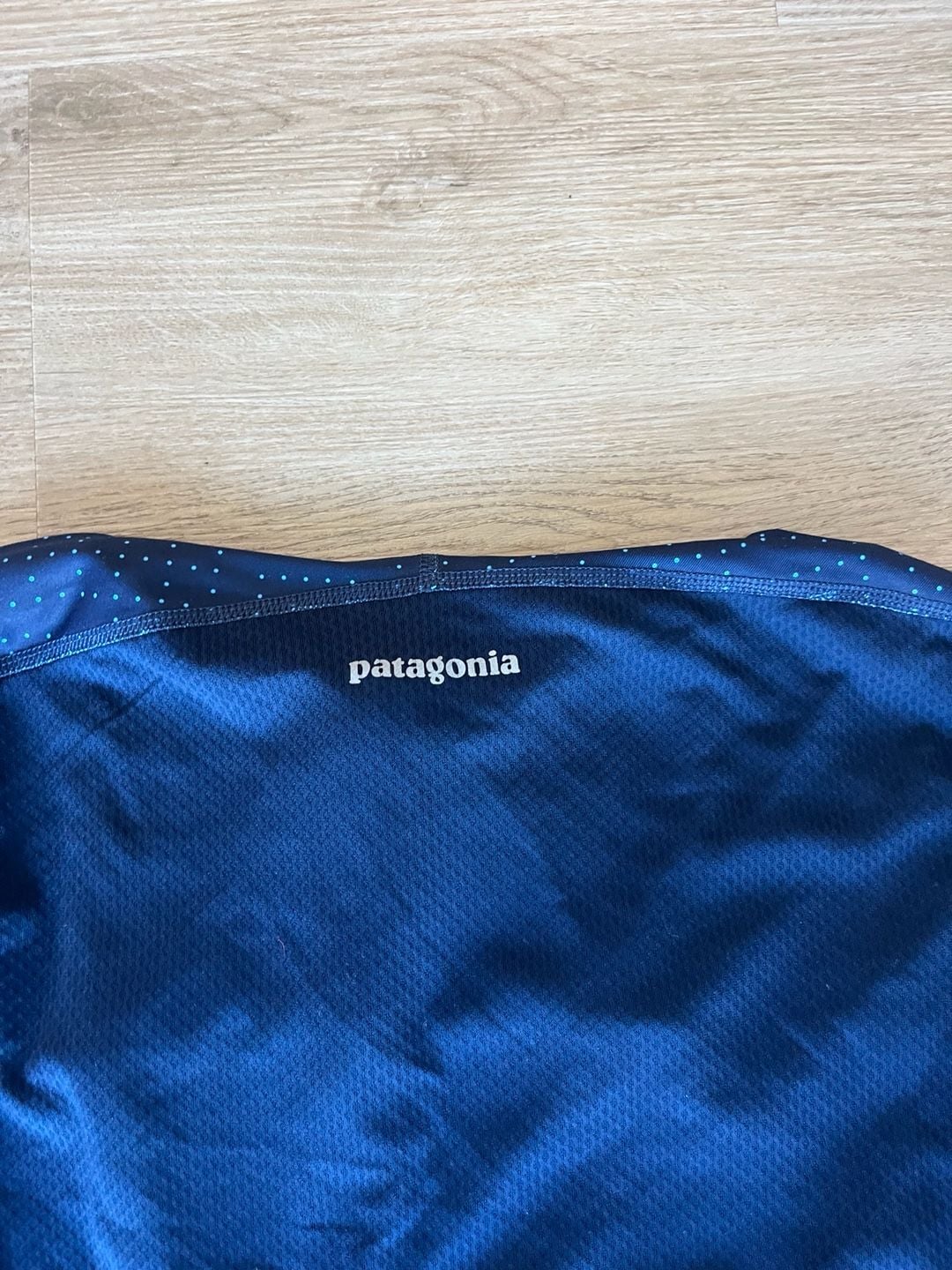 Patagonia,Capilene Thermal Weight Hoody, Blue, Geometric Print, Thumbholes, S 11